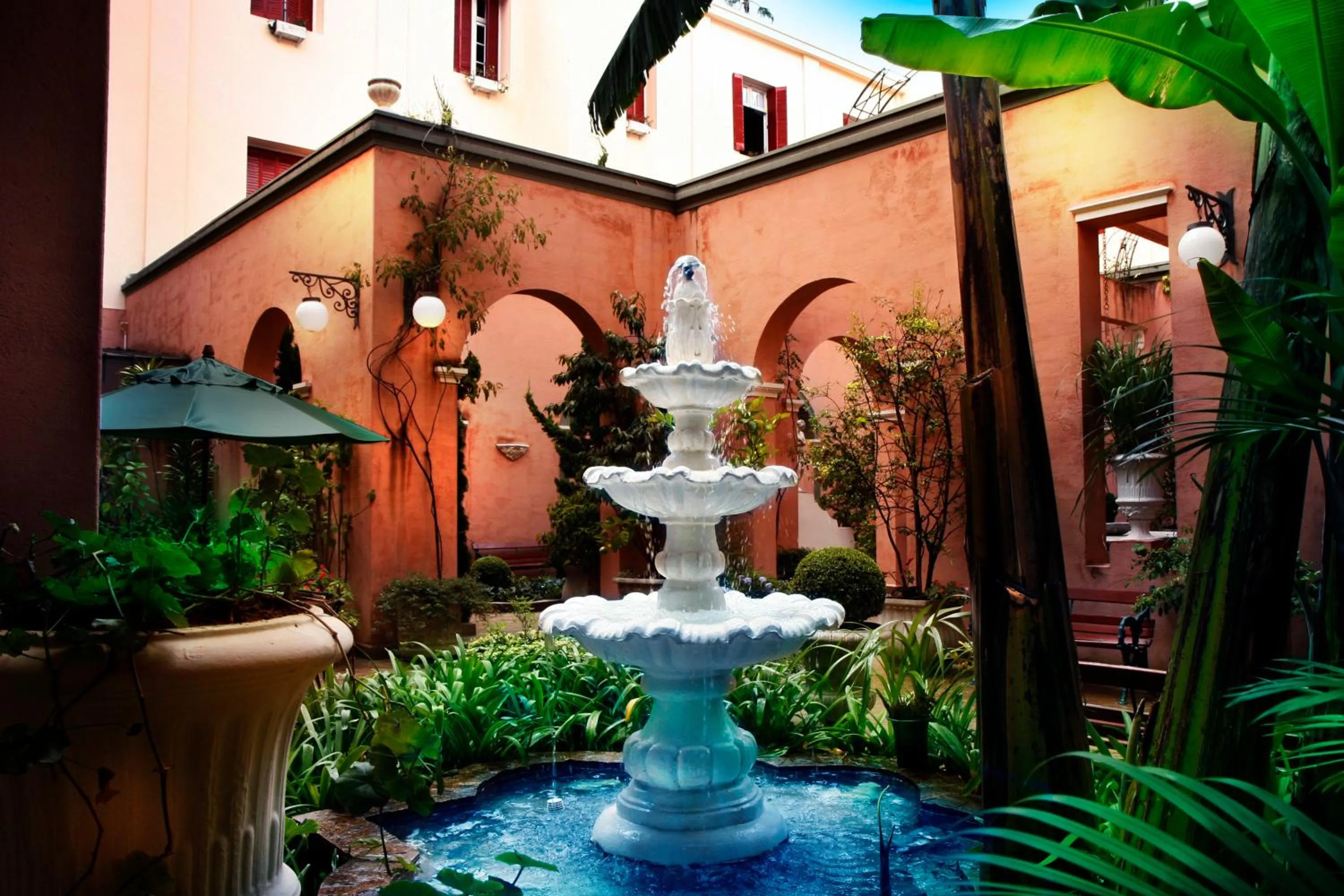 Garden in Palace Hotel - Poços de Caldas