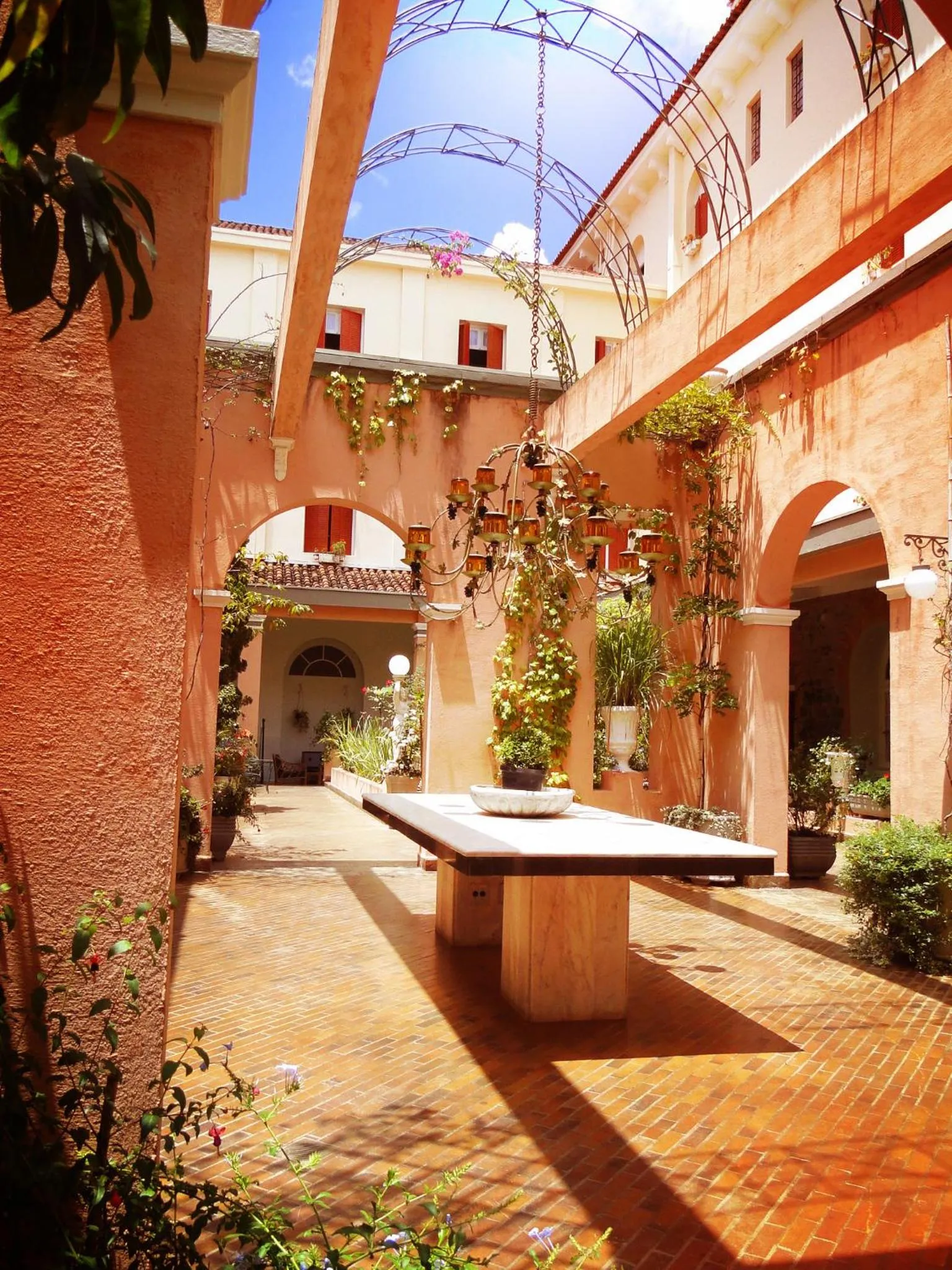 Natural landscape, Billiards in Palace Hotel - Poços de Caldas