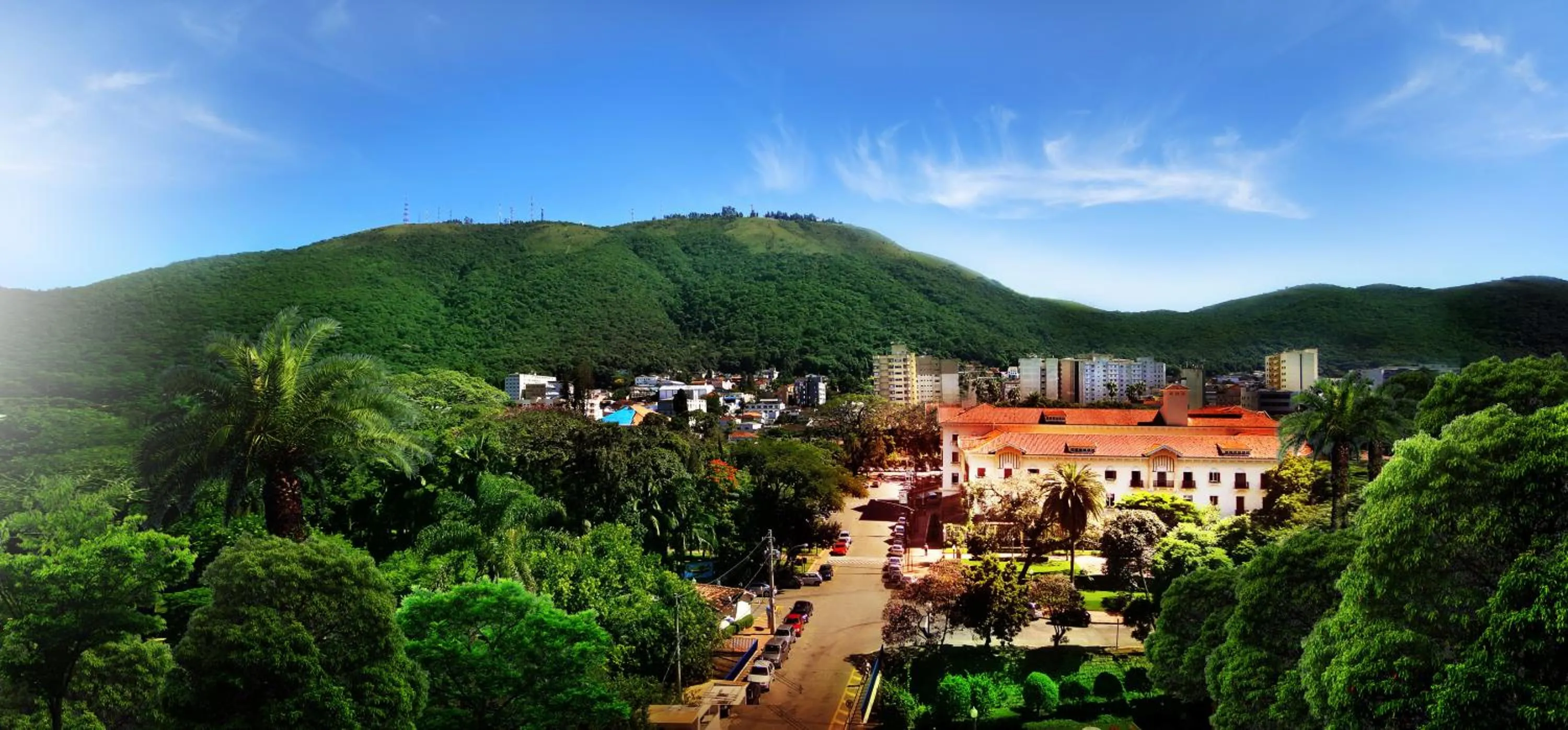 Bird's eye view in Palace Hotel - Poços de Caldas