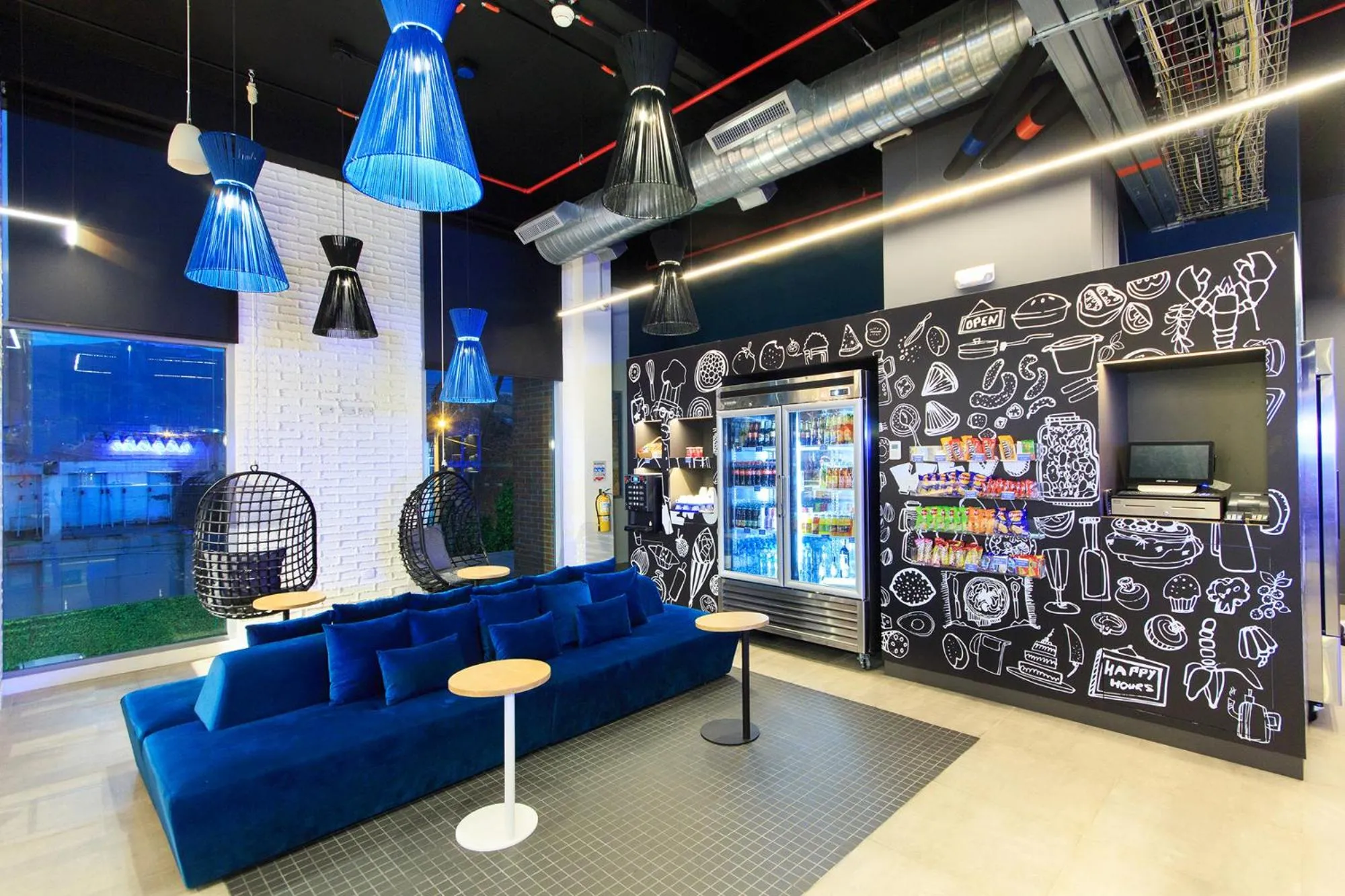 Lobby or reception in ibis budget Medellín Itagüí Metro