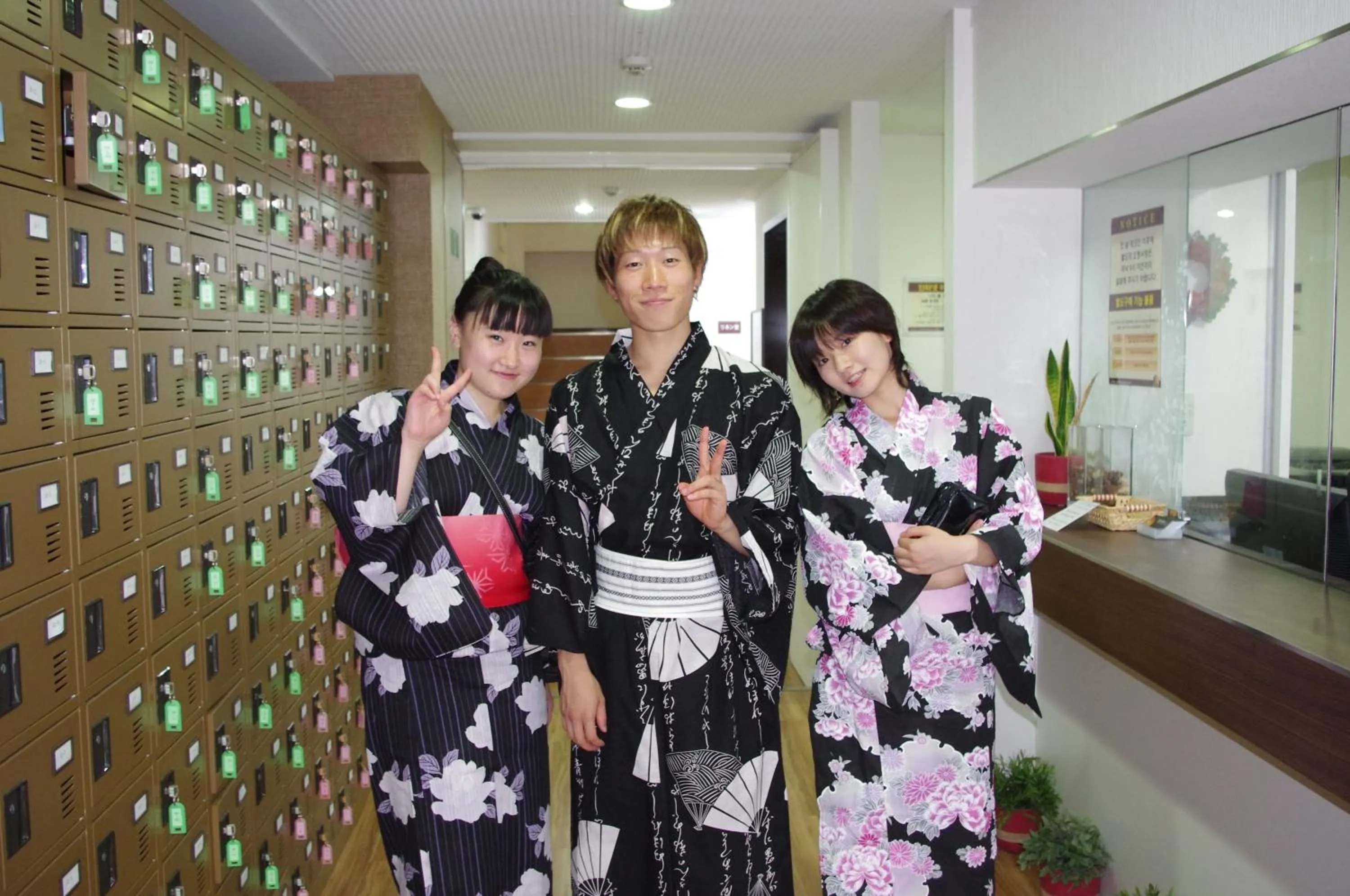 Staff in Hanabi Hotel