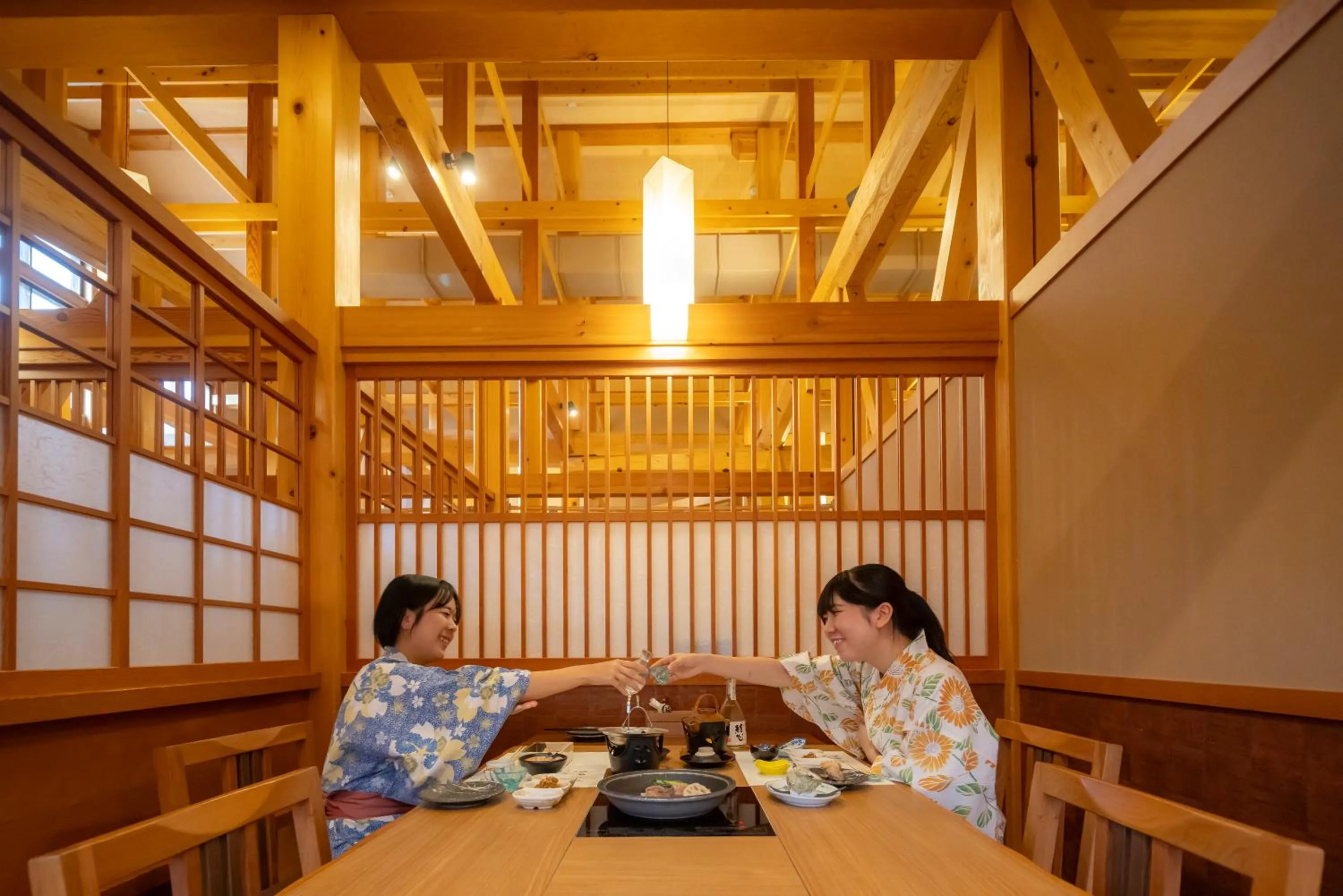 Restaurant/places to eat in Onyado Yuinosho, Shirakawago