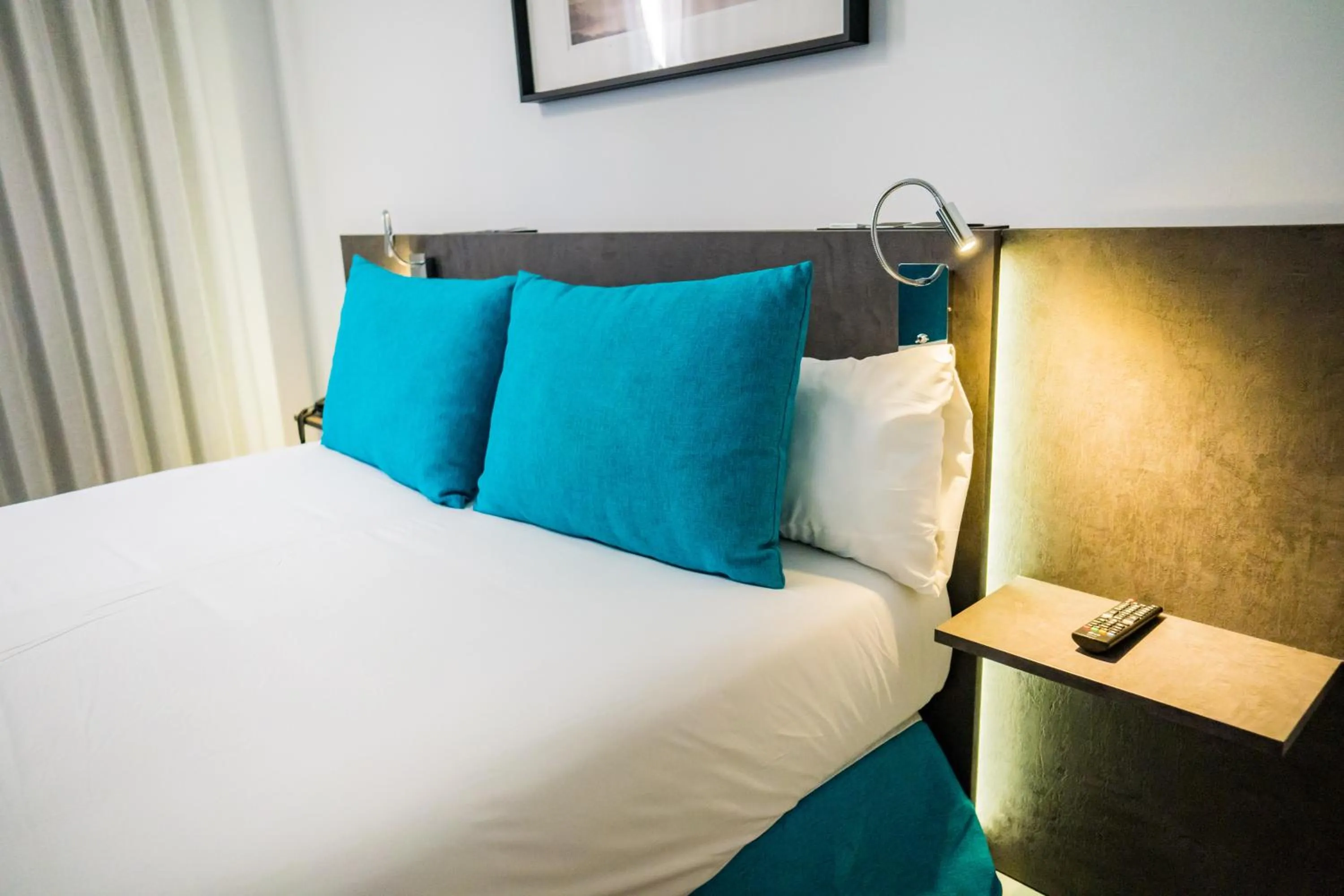 Bed in Moon Hotel & SPA.