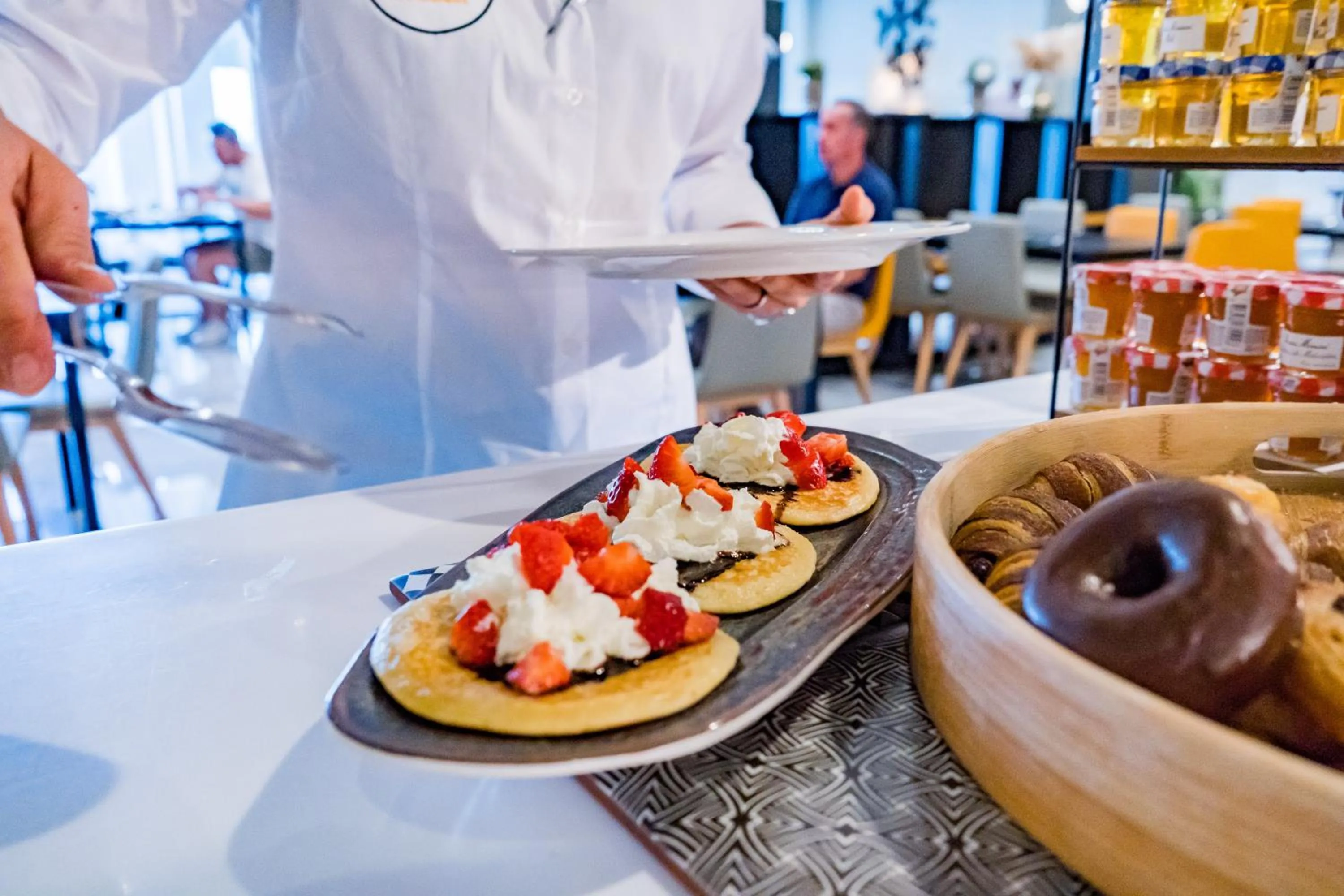 Breakfast in Moon Hotel & SPA.