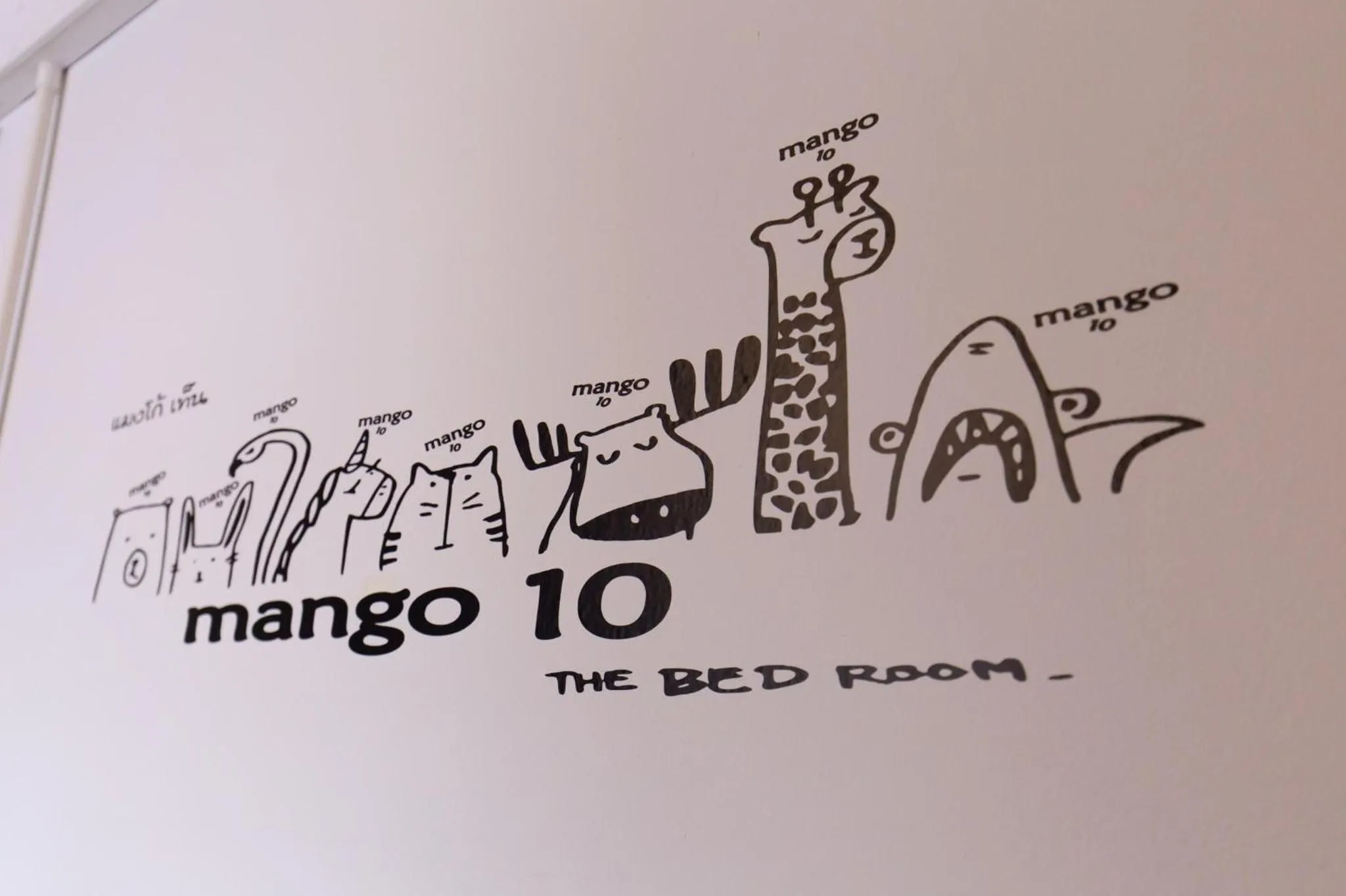 Text overlay in Mango 10 House