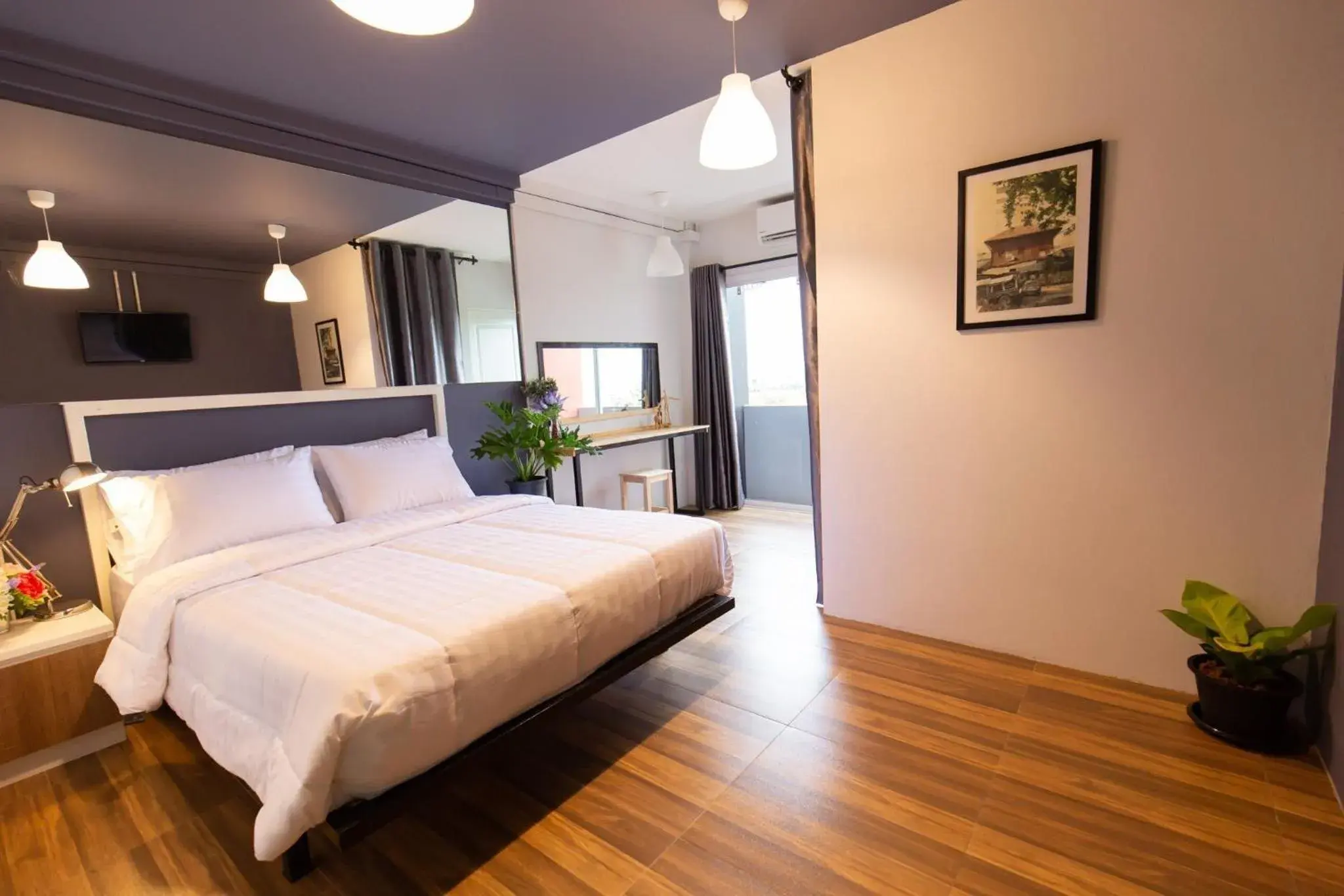 Double Room with Balcony in Mango 10 House Double Room with Balcony in Mango 10 House