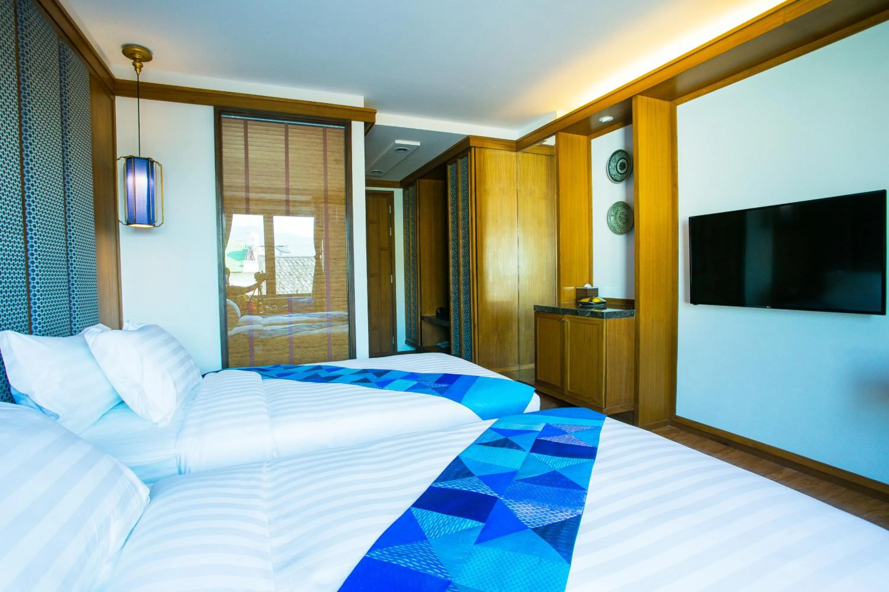 Bed in Lavana Hotel Chiangmai