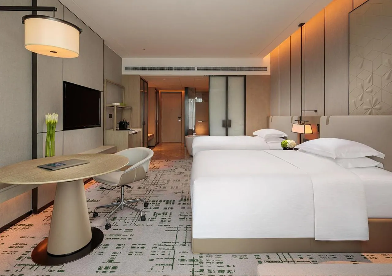 Photo of the whole room, Bed in Hilton Chengdu Chenghua - Close to Panda Base and Chunxi Road