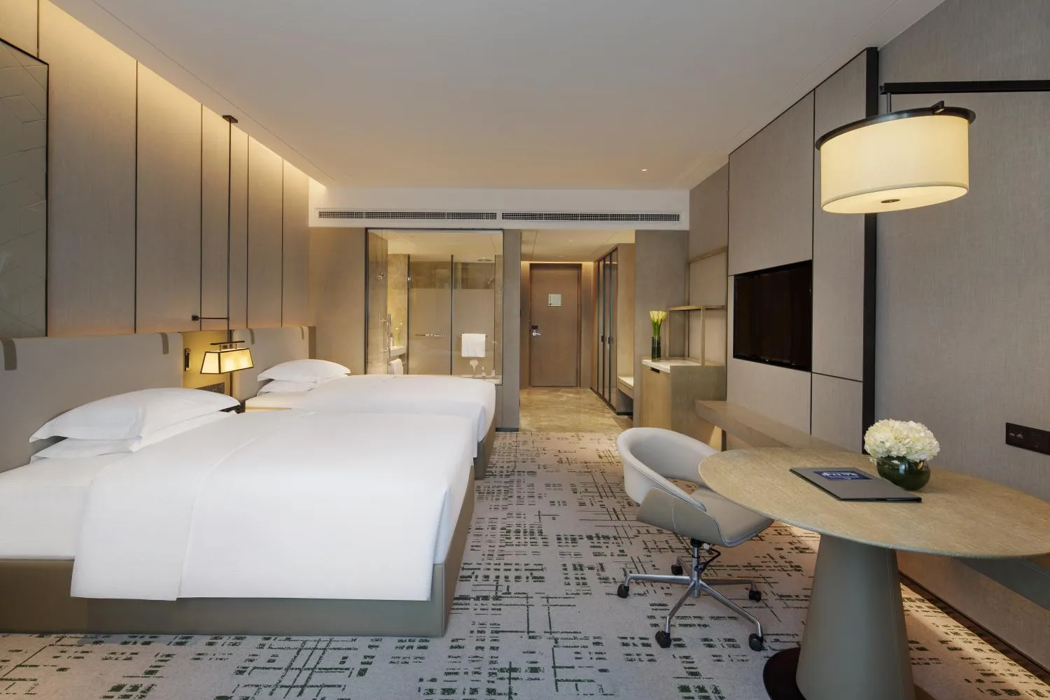 Bedroom, Bed in Hilton Chengdu Chenghua - Close to Panda Base and Chunxi Road