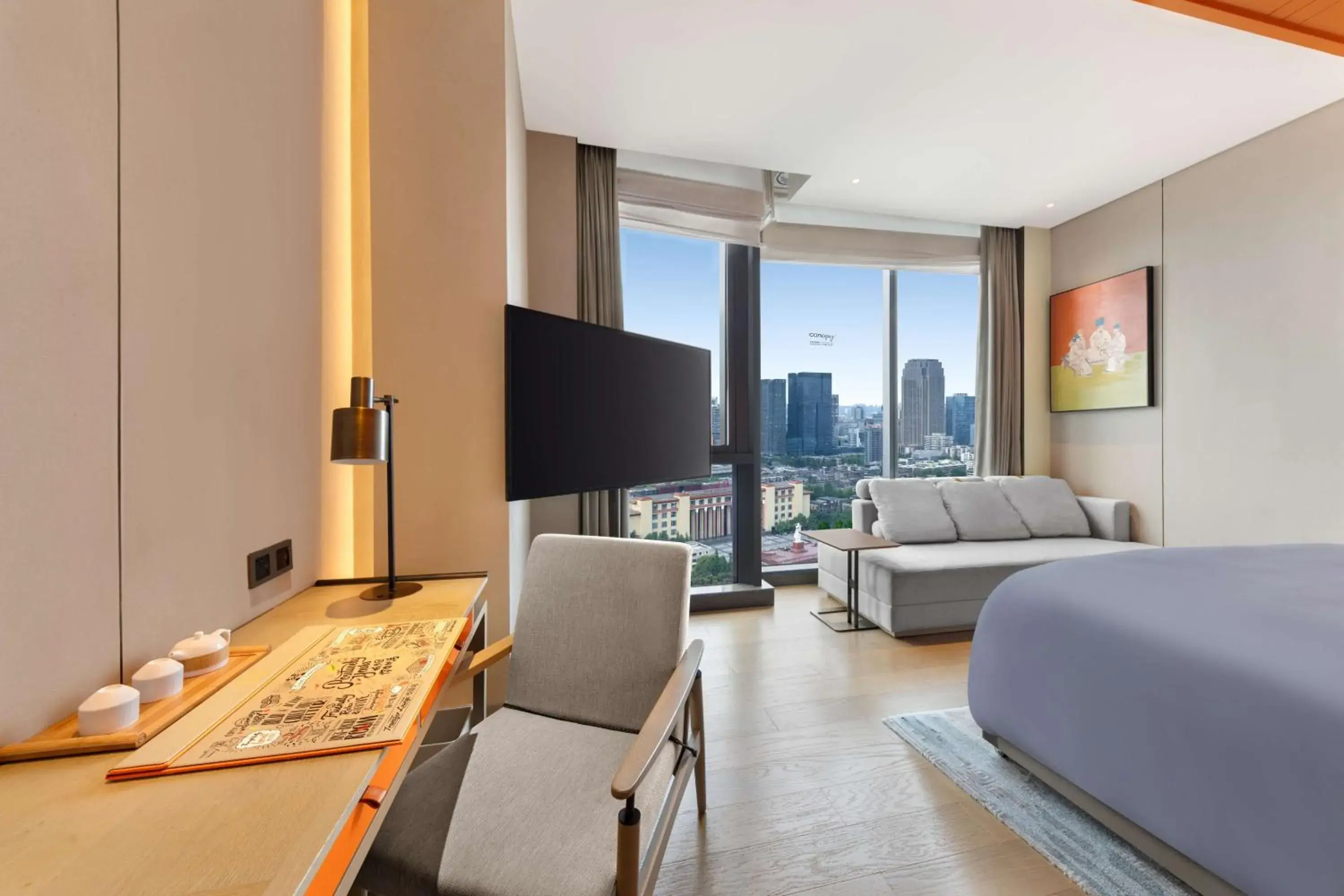 King Canopy Room in Canopy by Hilton Chengdu City Centre King Canopy Room in Canopy by Hilton Chengdu City Centre