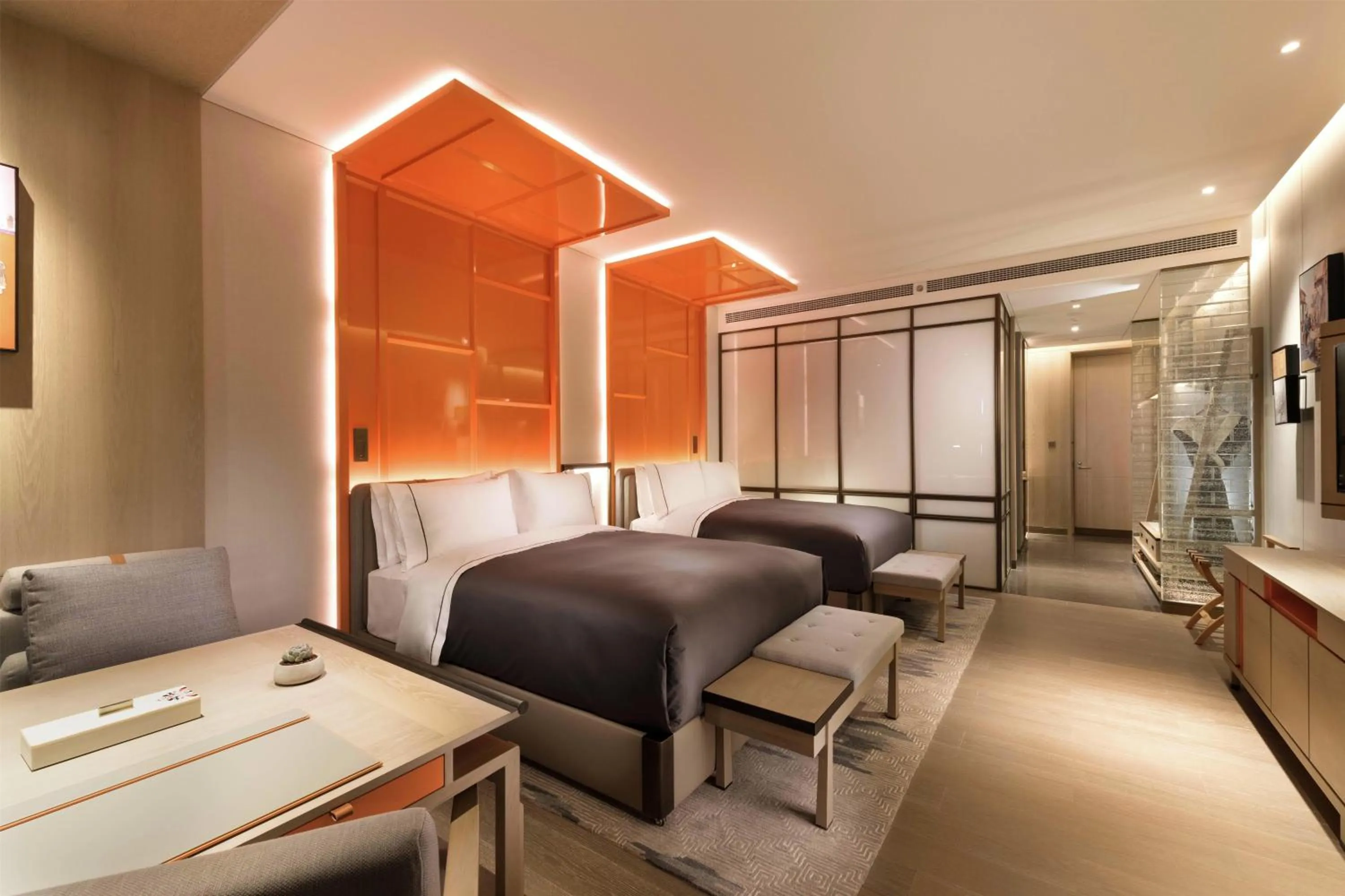 Bedroom in Canopy by Hilton Chengdu City Centre