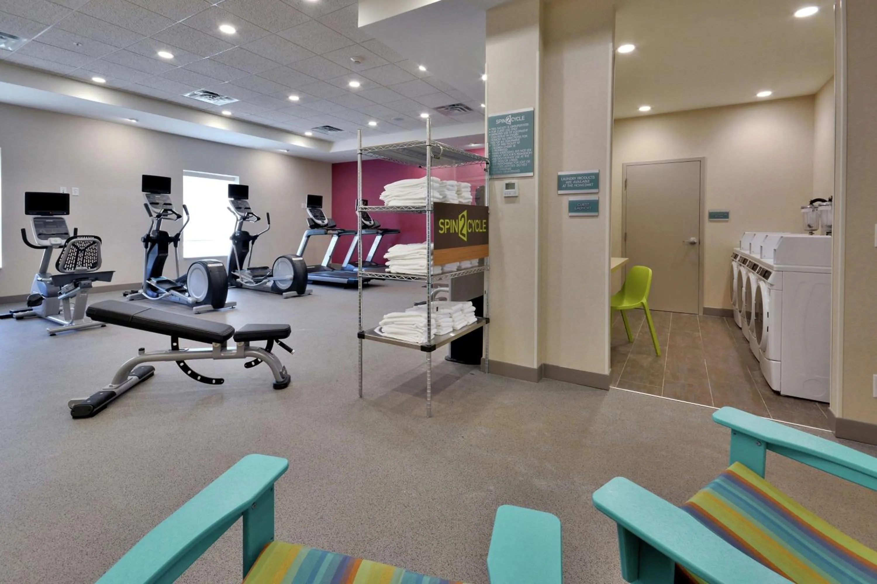 Fitness centre/facilities in Home2 Suites By Hilton Duncan