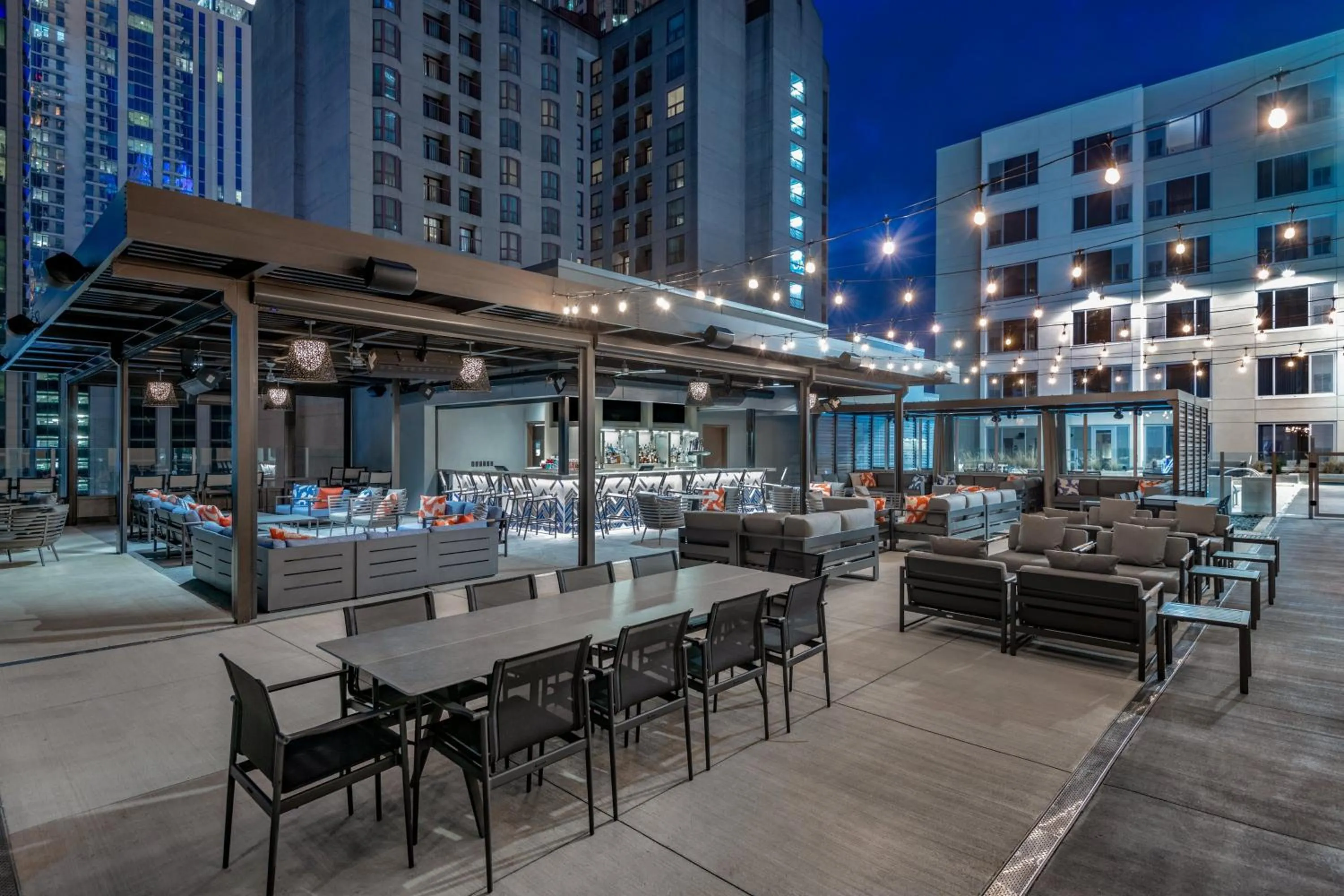 Lounge or bar in AC Hotel by Marriott Atlanta Midtown