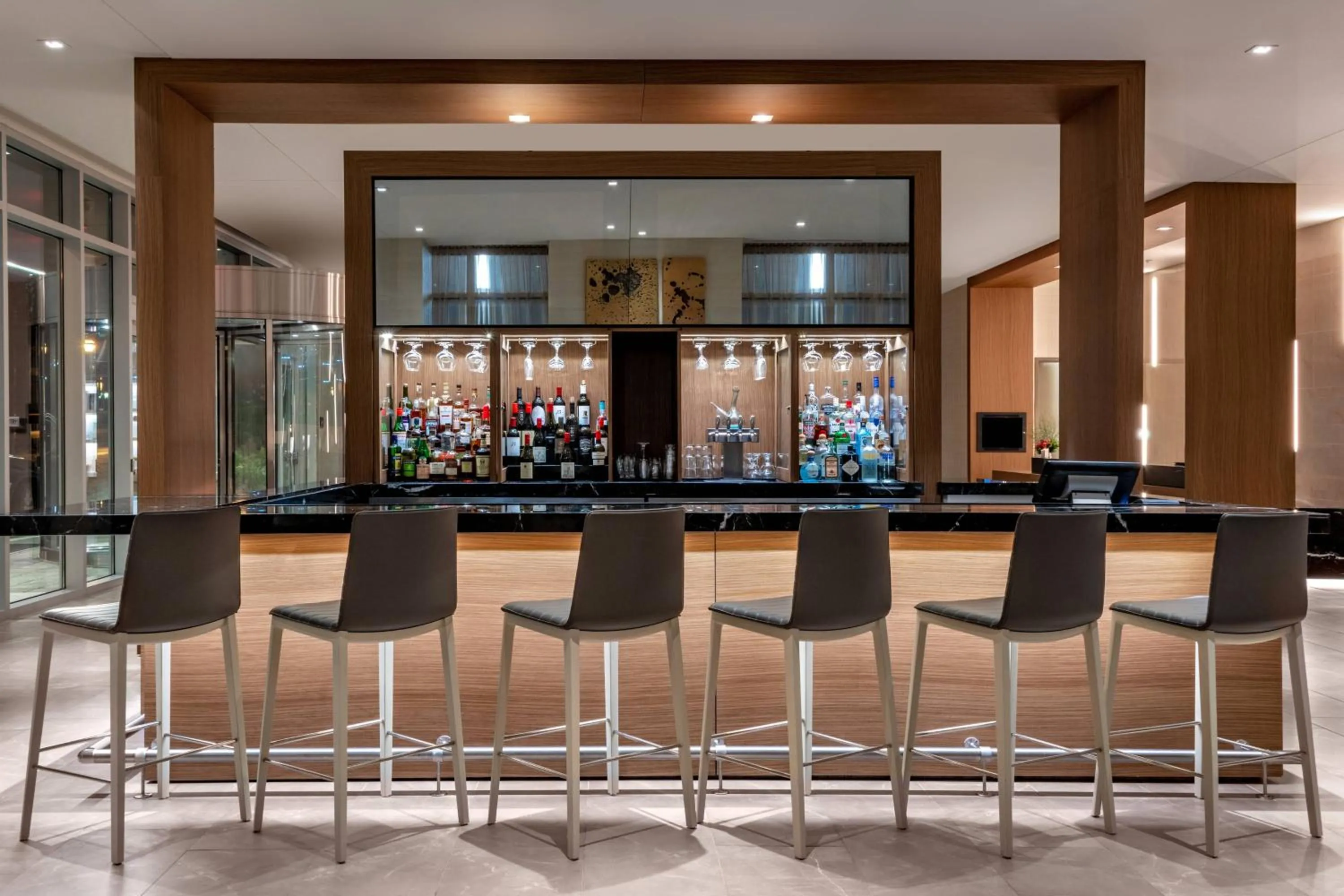 Lounge or bar in AC Hotel by Marriott Atlanta Midtown