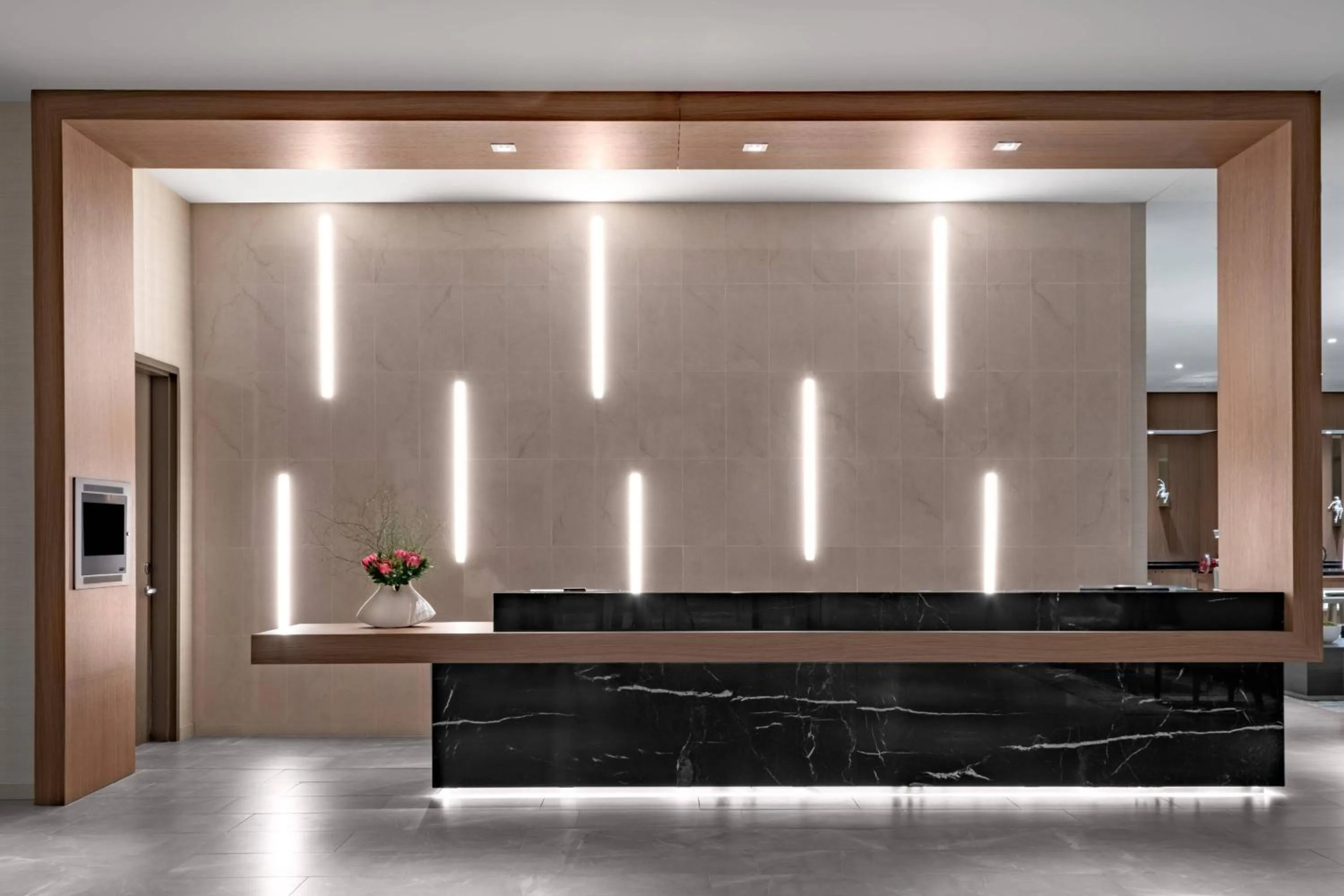 Lobby or reception in AC Hotel by Marriott Atlanta Midtown