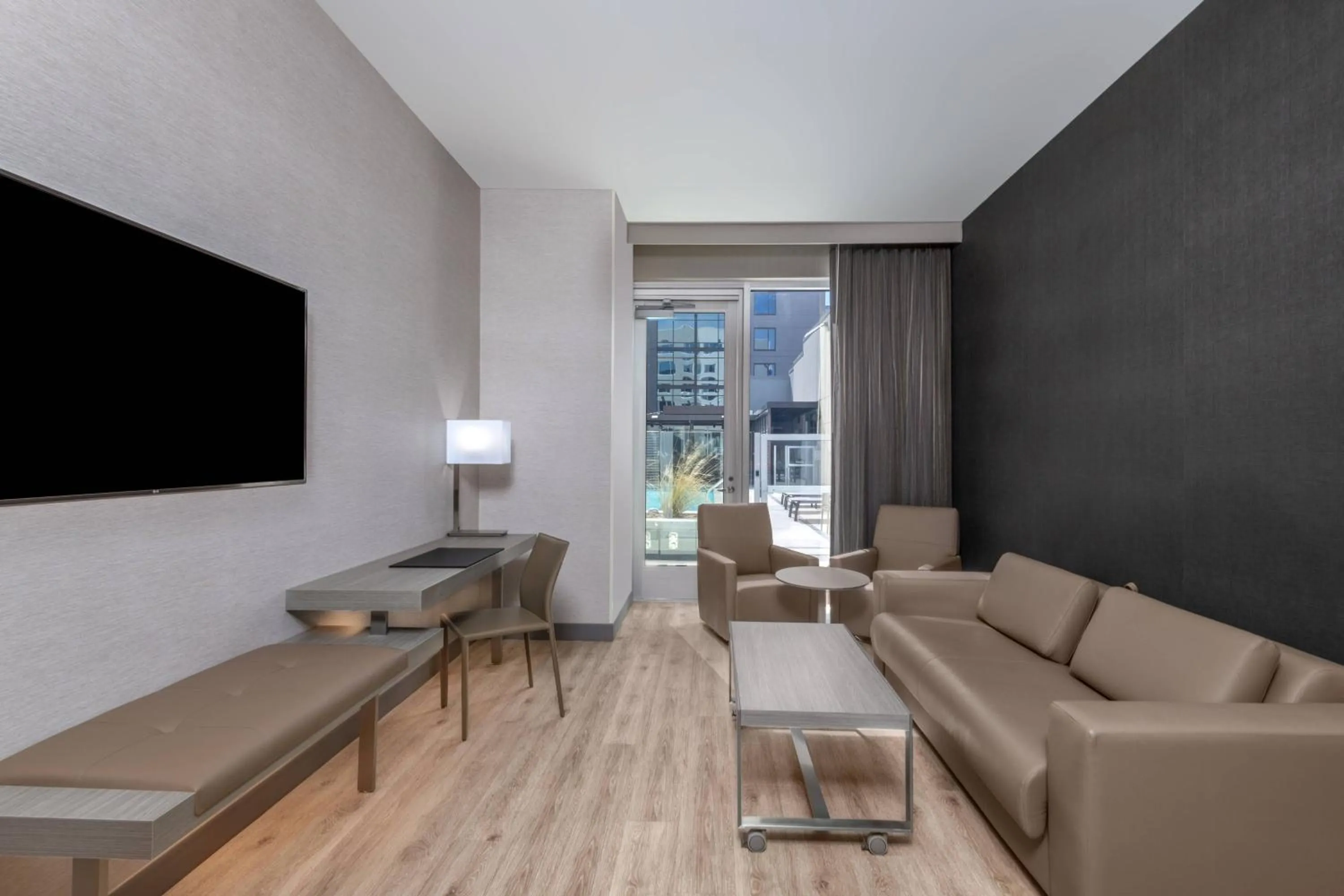 Living room in AC Hotel by Marriott Atlanta Midtown