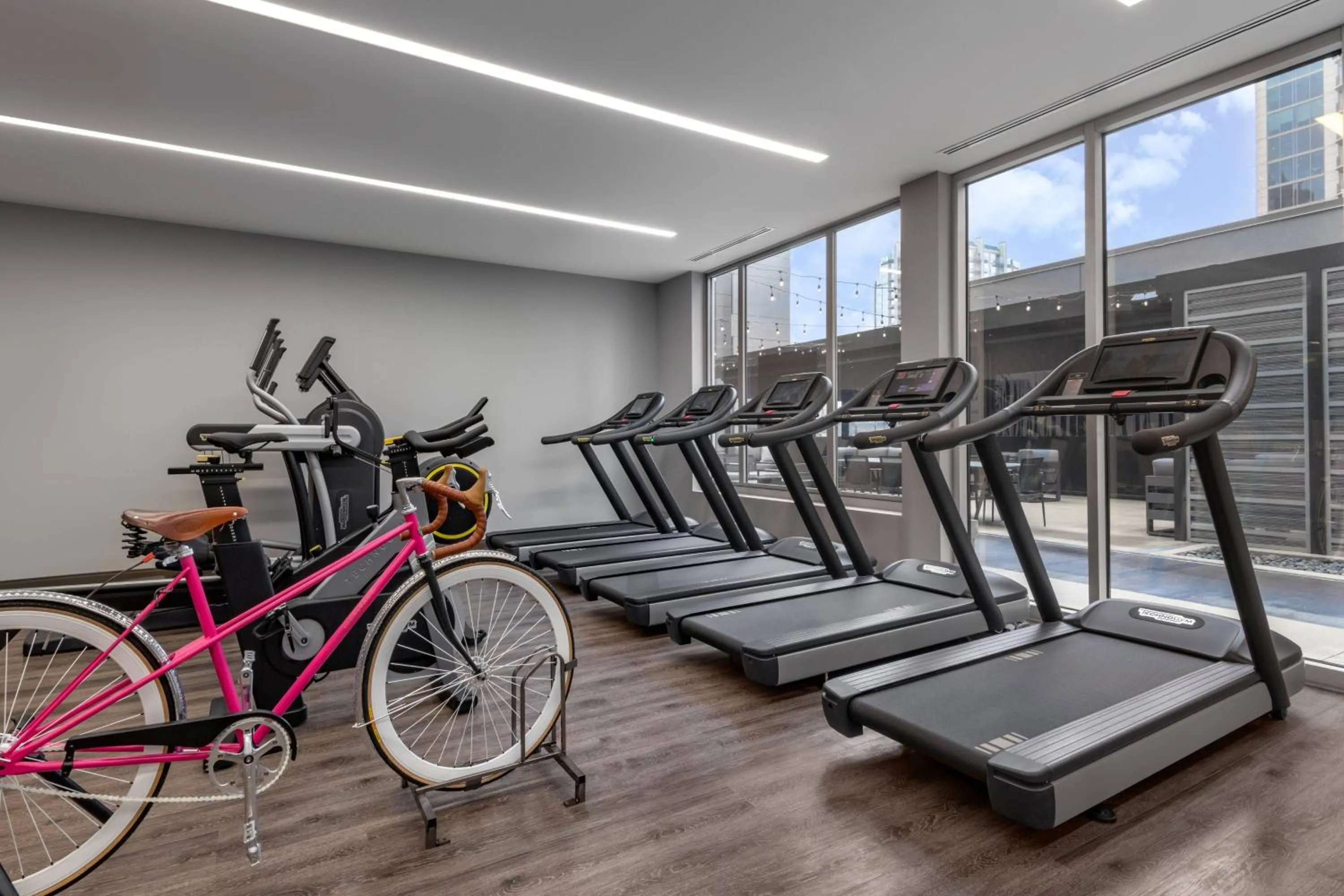 Fitness centre/facilities in AC Hotel by Marriott Atlanta Midtown