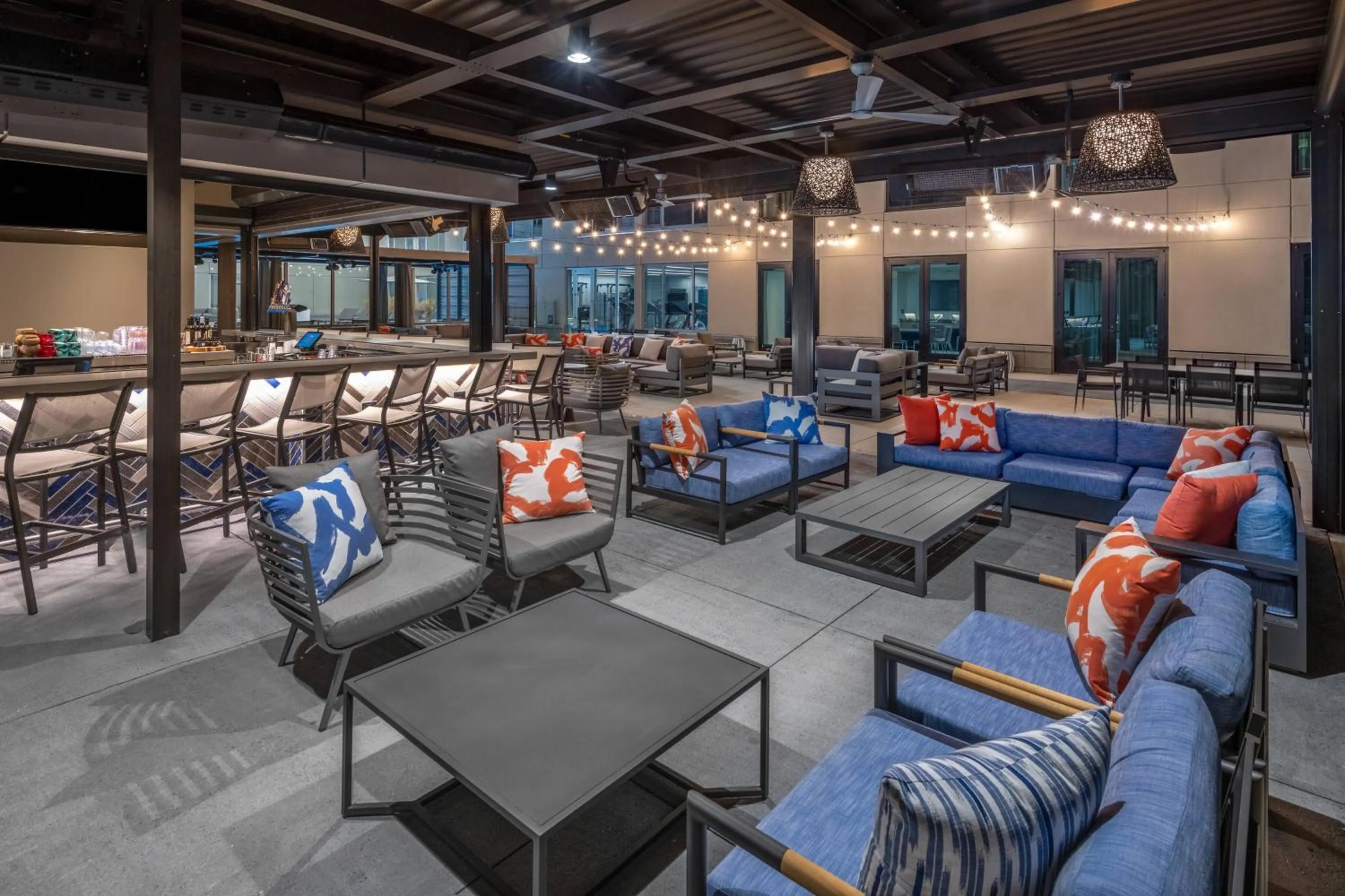 Lounge or bar in AC Hotel by Marriott Atlanta Midtown