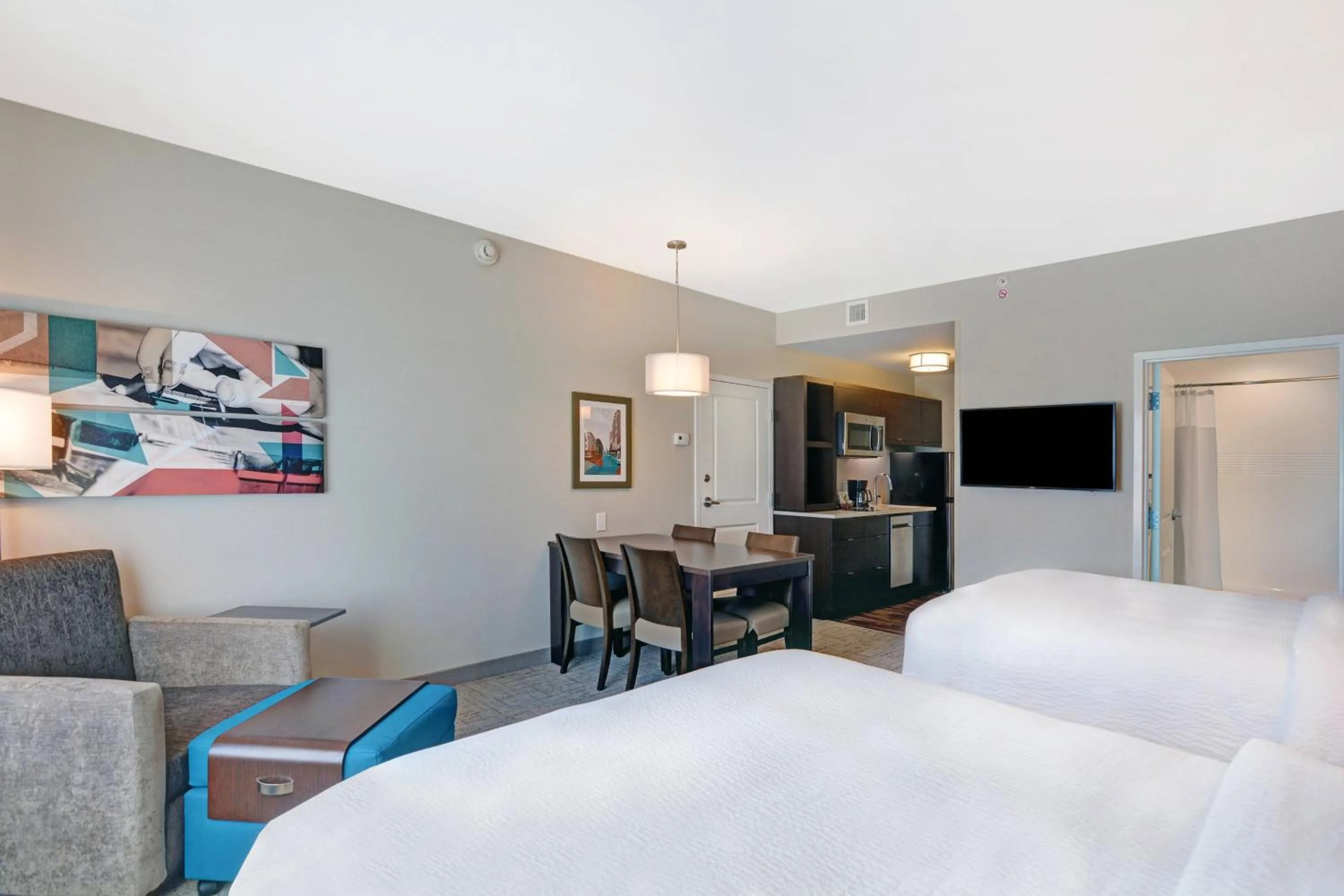 Photo of the whole room, Bed in TownePlace Suites by Marriott Jackson Airport/Flowood