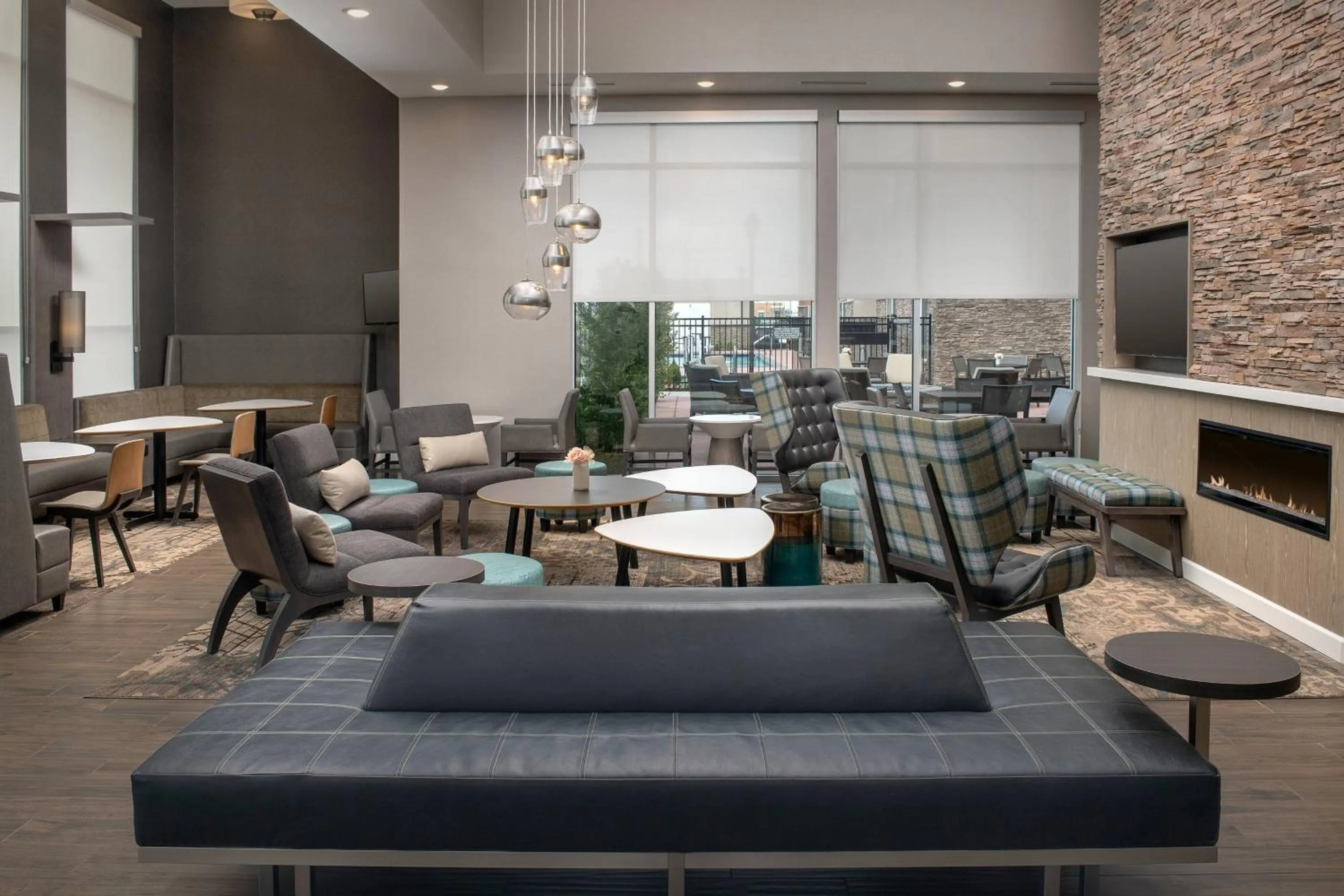 Lobby or reception in Residence Inn by Marriott Modesto North