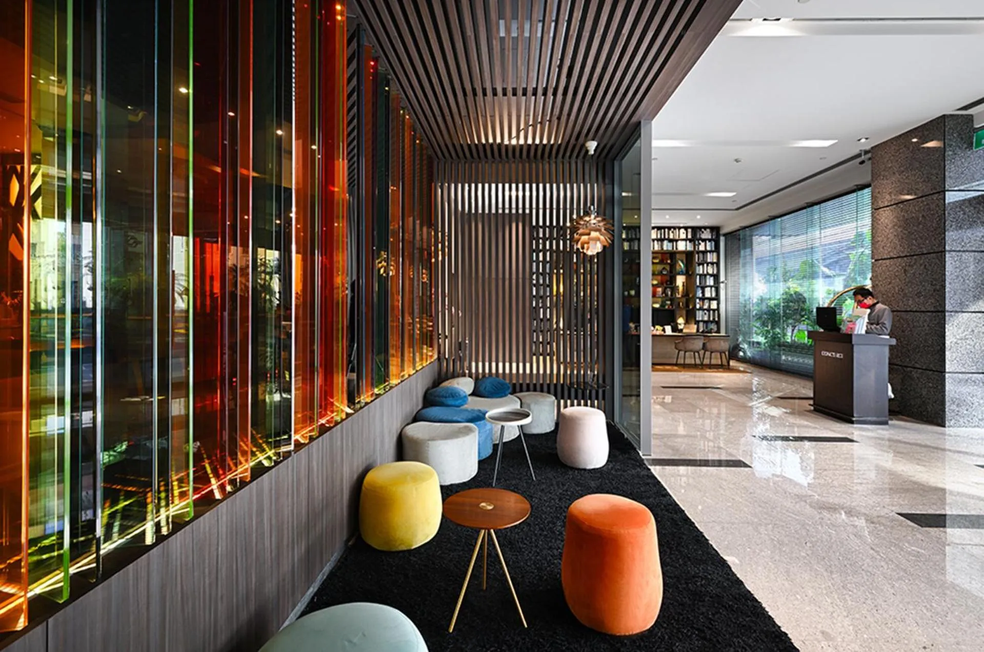 Lobby or reception in Park Taipei Hotel