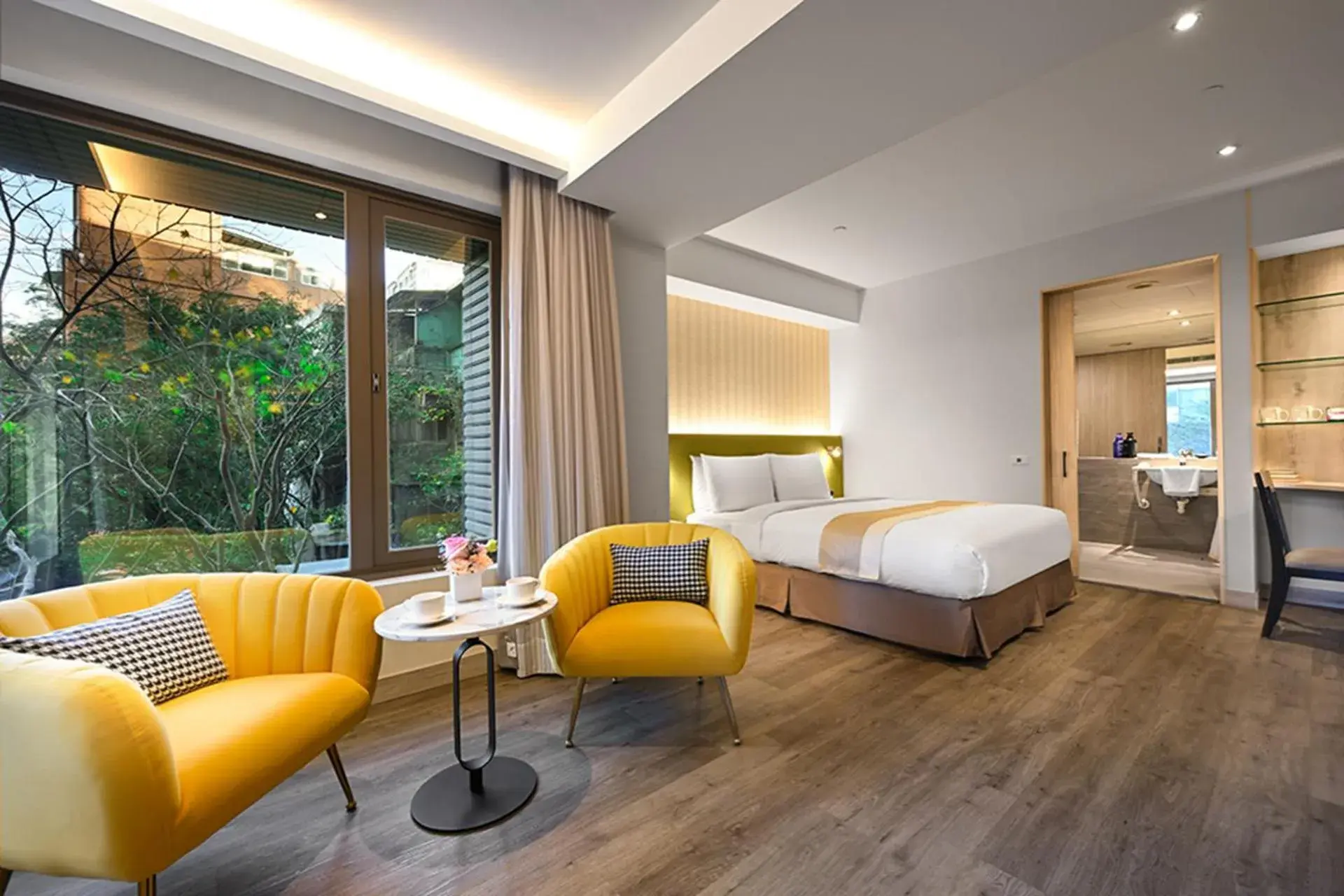 Executive Queen Room in Park Taipei Hotel Executive Queen Room in Park Taipei Hotel