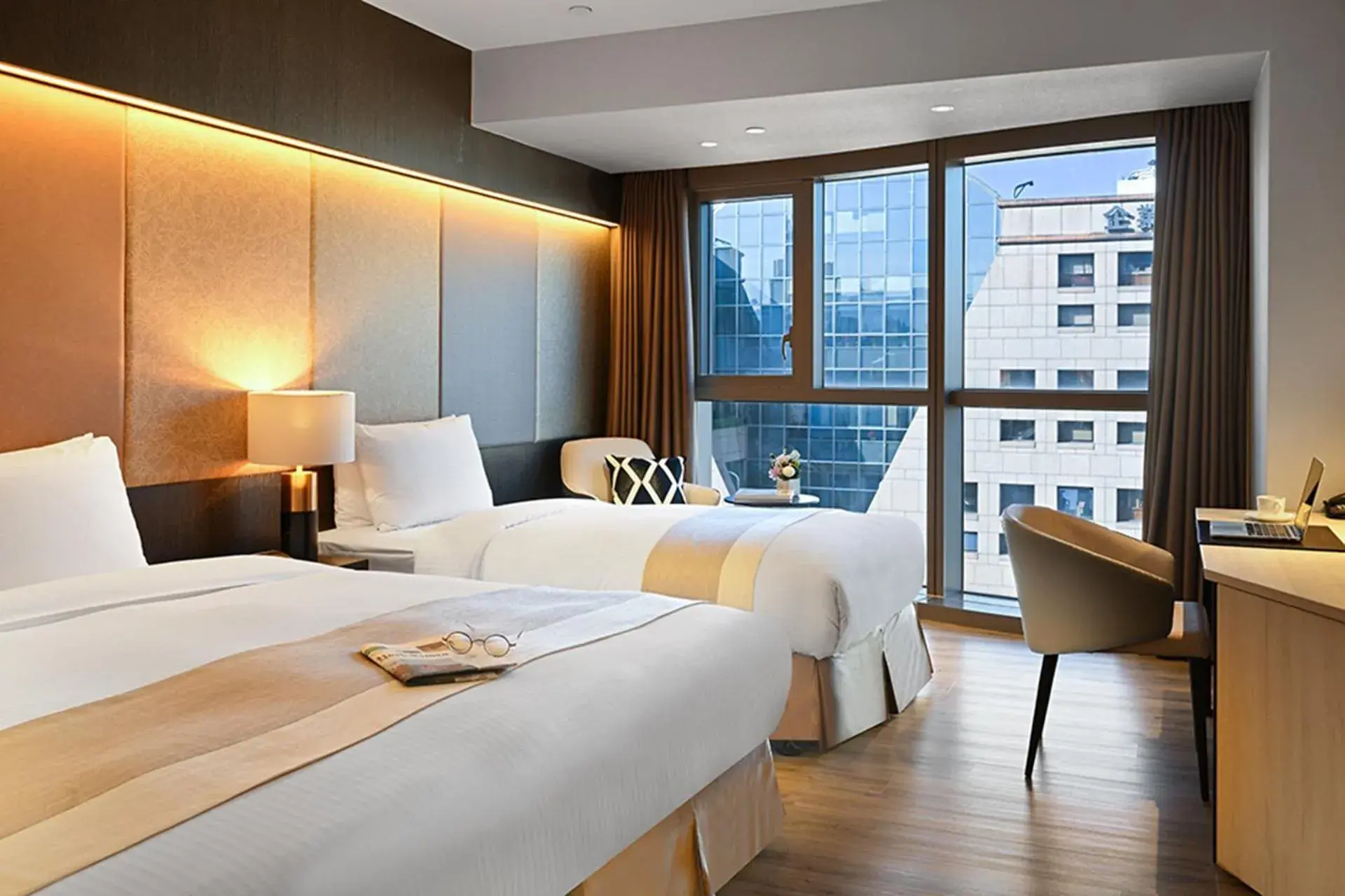 Superior Twin Room in Park Taipei Hotel Superior Twin Room in Park Taipei Hotel