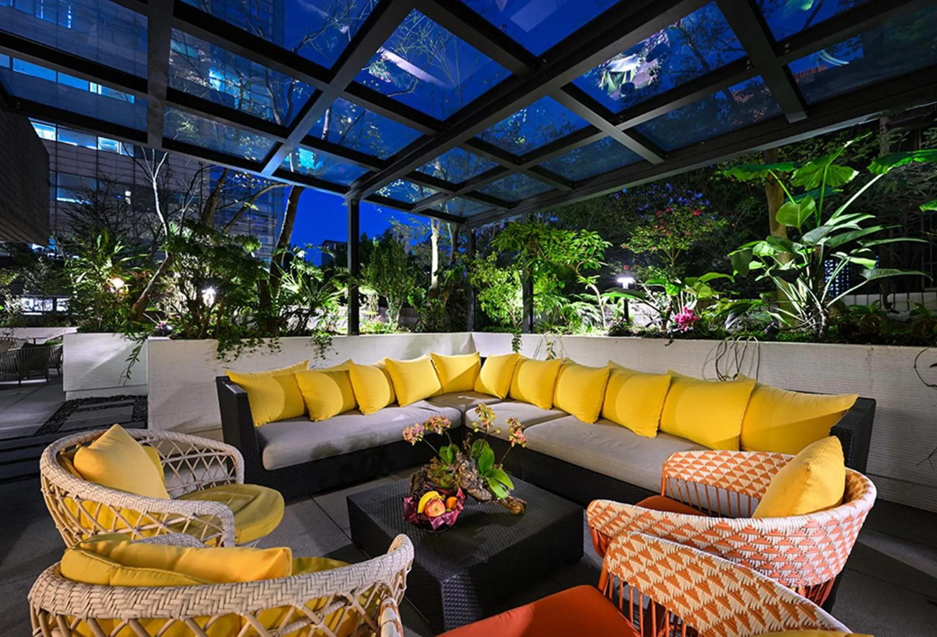 Balcony/Terrace in Park Taipei Hotel