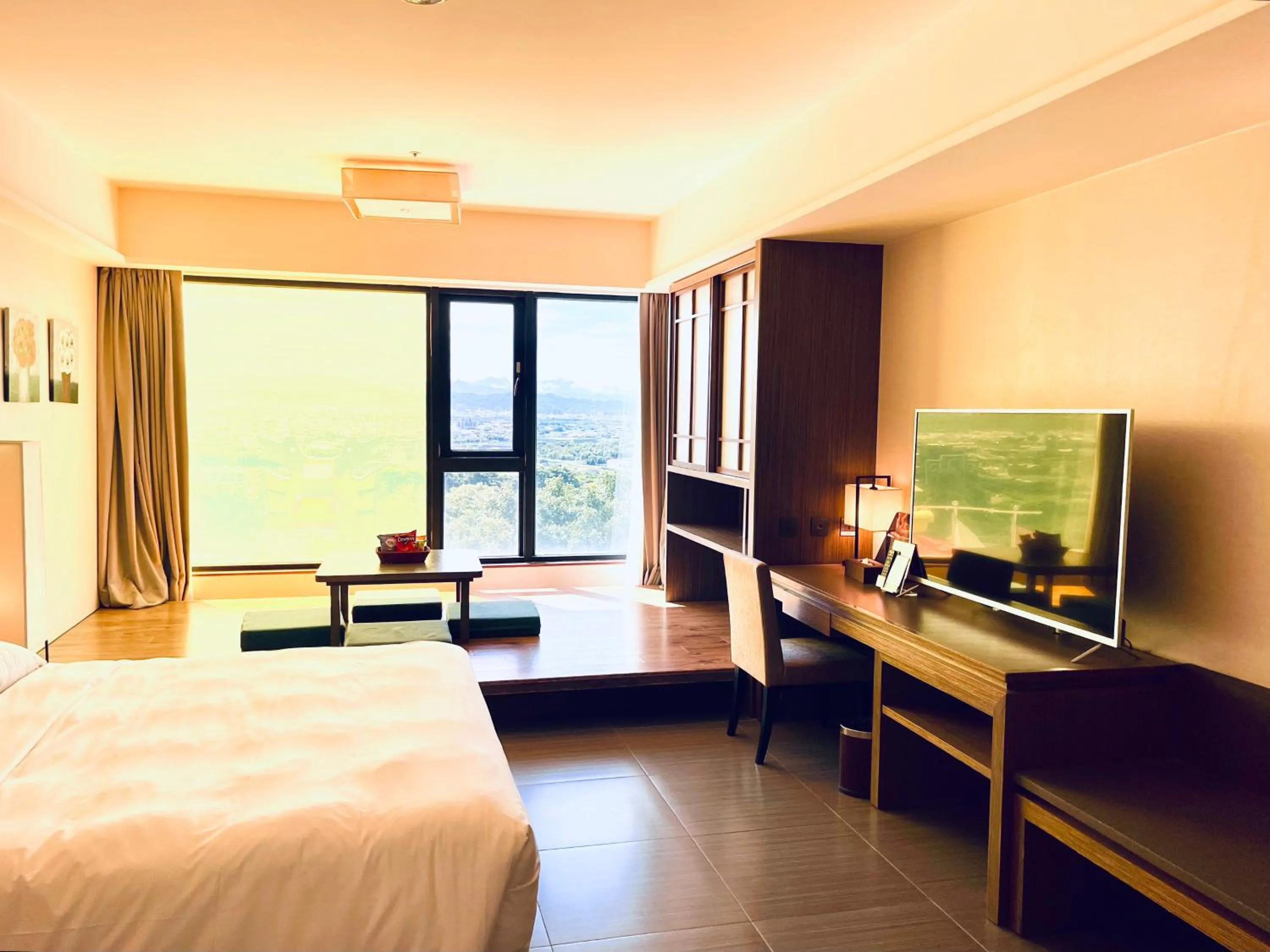 Bed in Fullon Hotel LihPao Resort