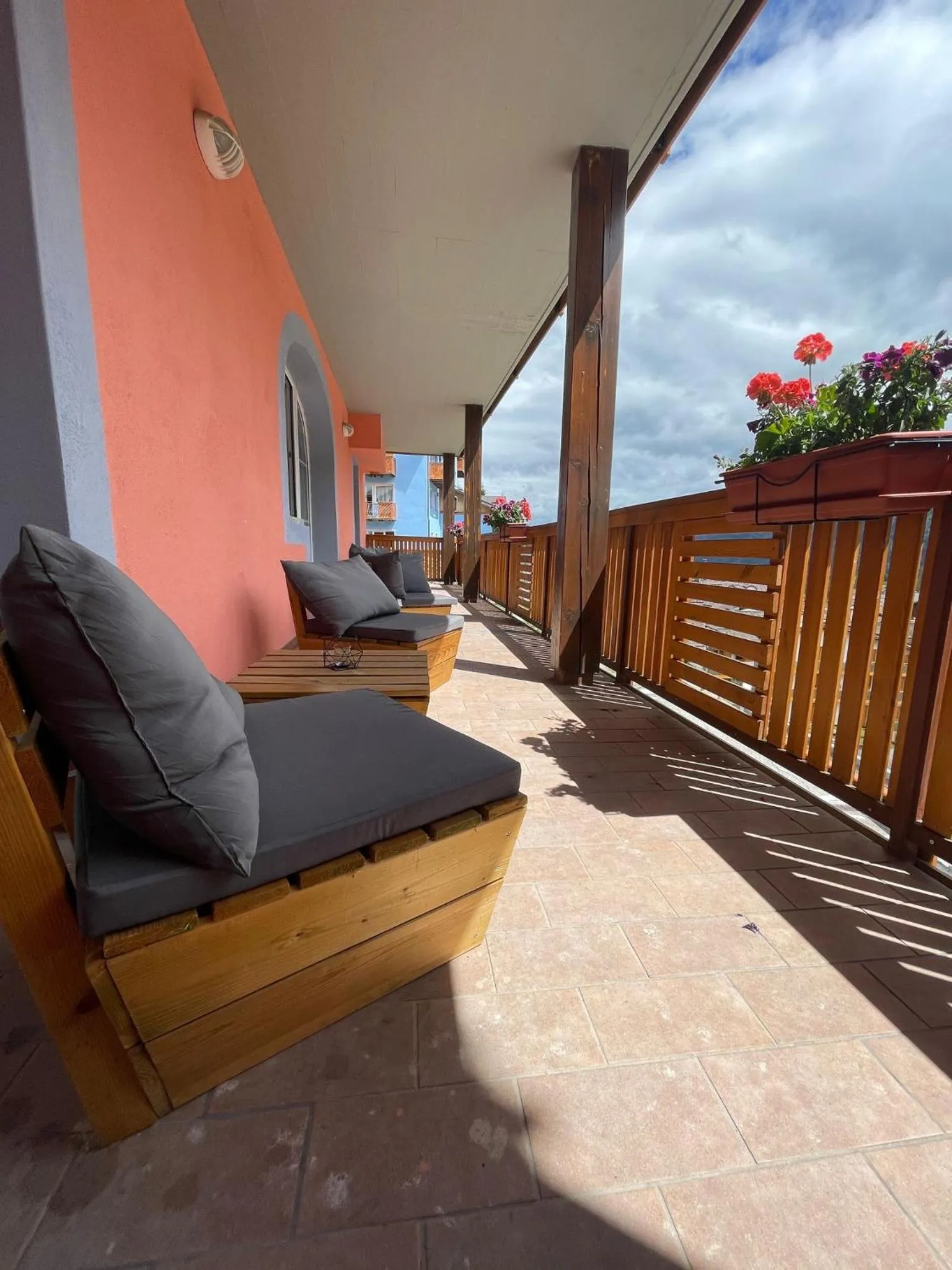 Balcony/Terrace in Hotel Panorama