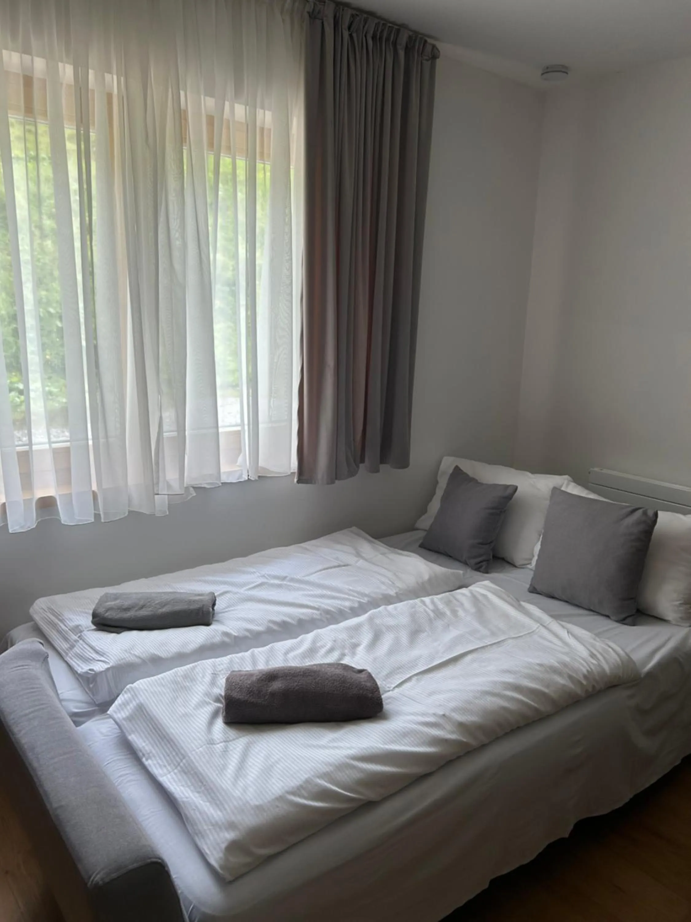 Bed in Tauernhaus Appartment