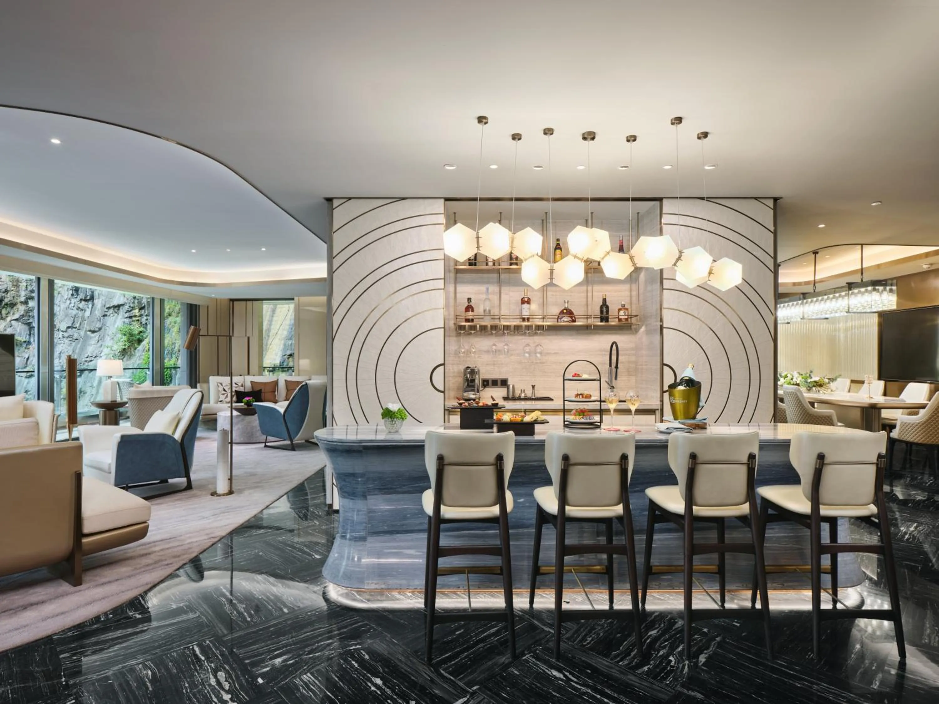 Bedroom in InterContinental Shanghai Wonderland, an IHG Hotel