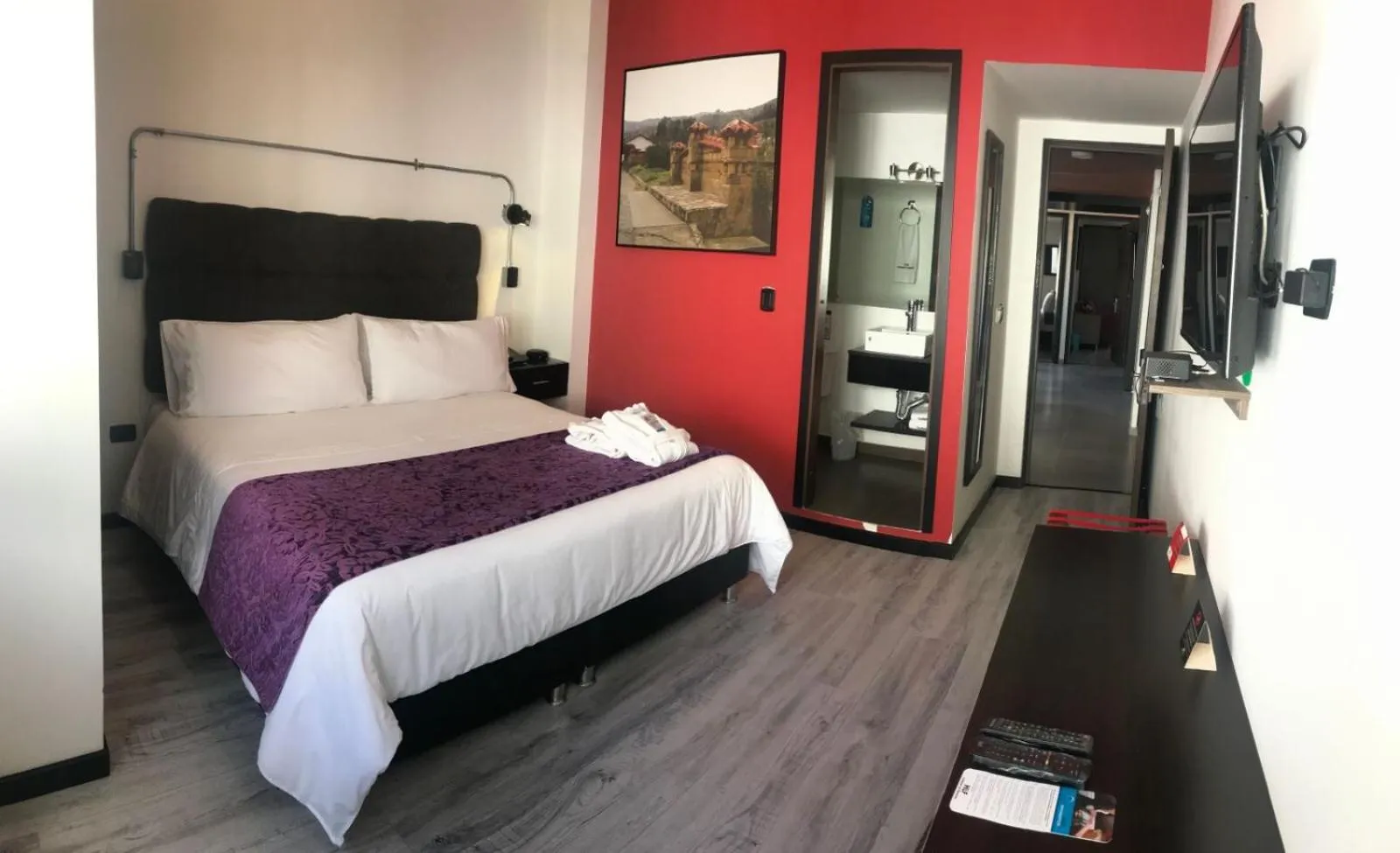 Bed in Posada LA MARIÑERA