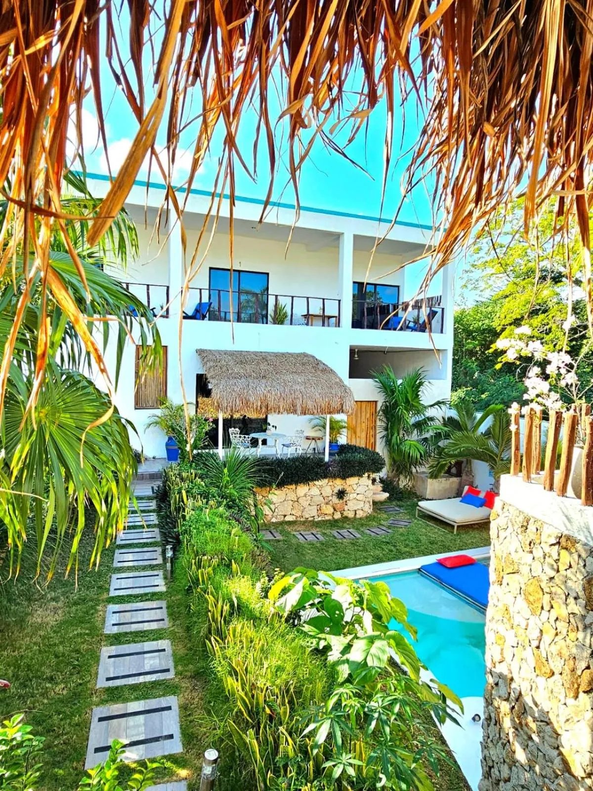 Garden in Mayan Majesty Boutique Hotel