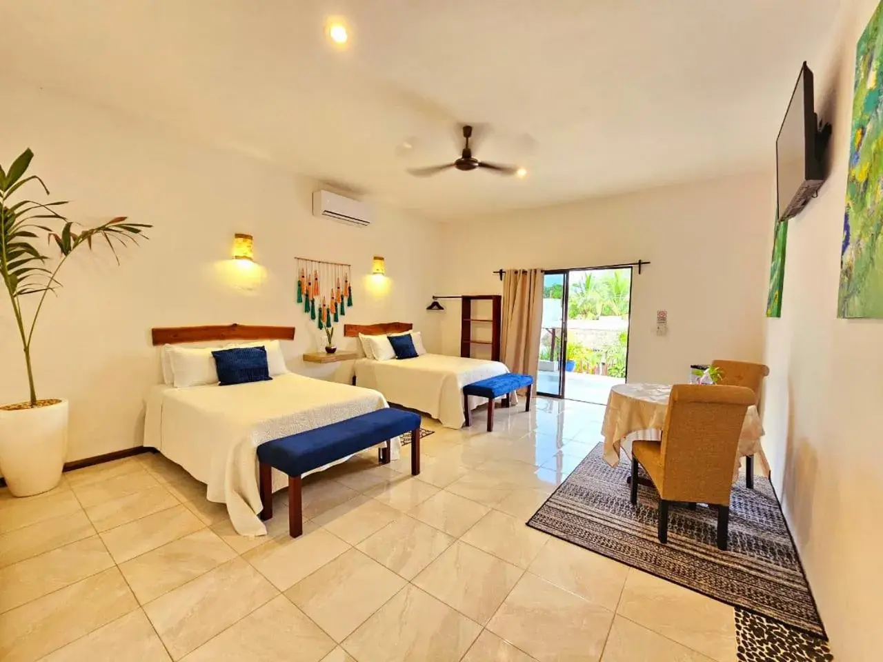 Superior Queen Room with Two Queen Beds with Pool View in Mayan Majesty Boutique Hotel Superior Queen Room with Two Queen Beds with Pool View in Mayan Majesty Boutique Hotel