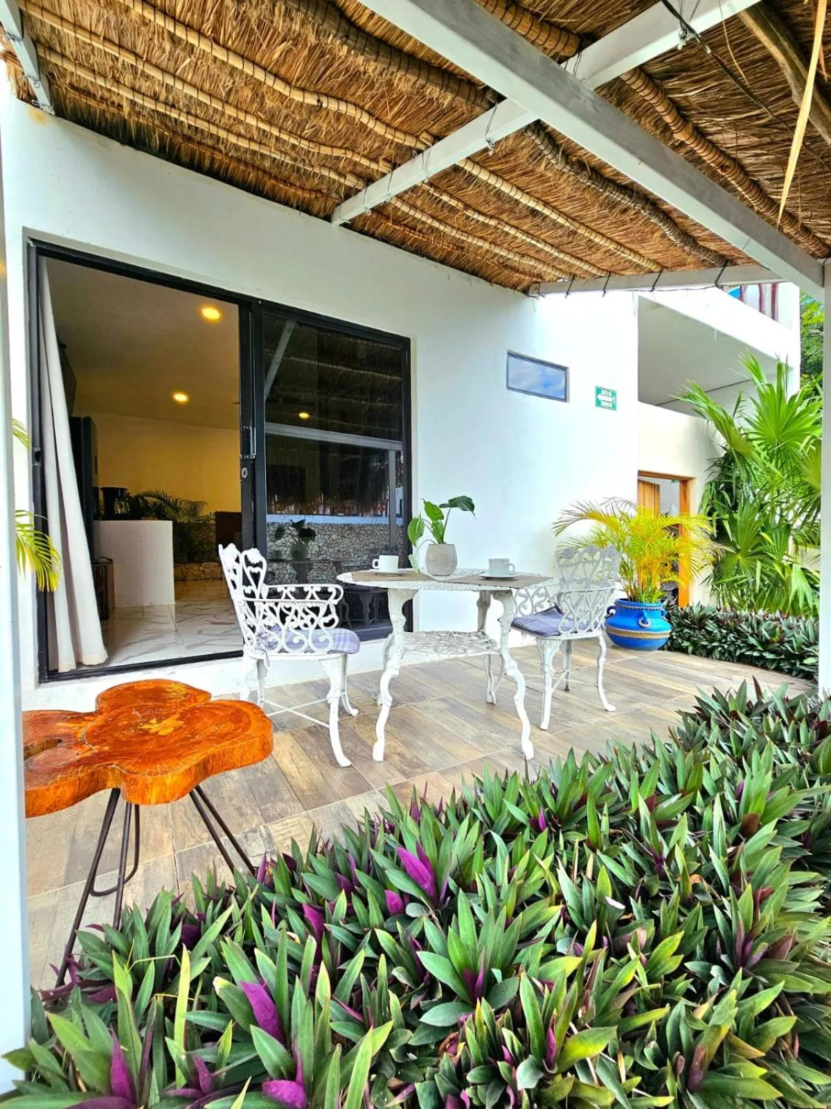 Balcony/Terrace in Mayan Majesty Boutique Hotel