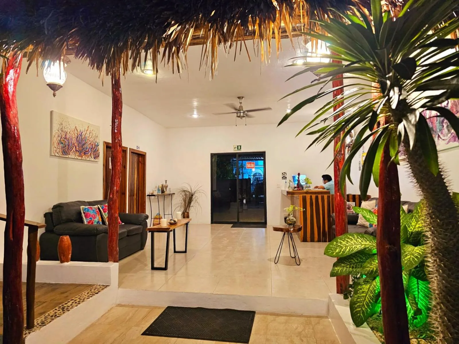 Lobby or reception in Mayan Majesty Boutique Hotel