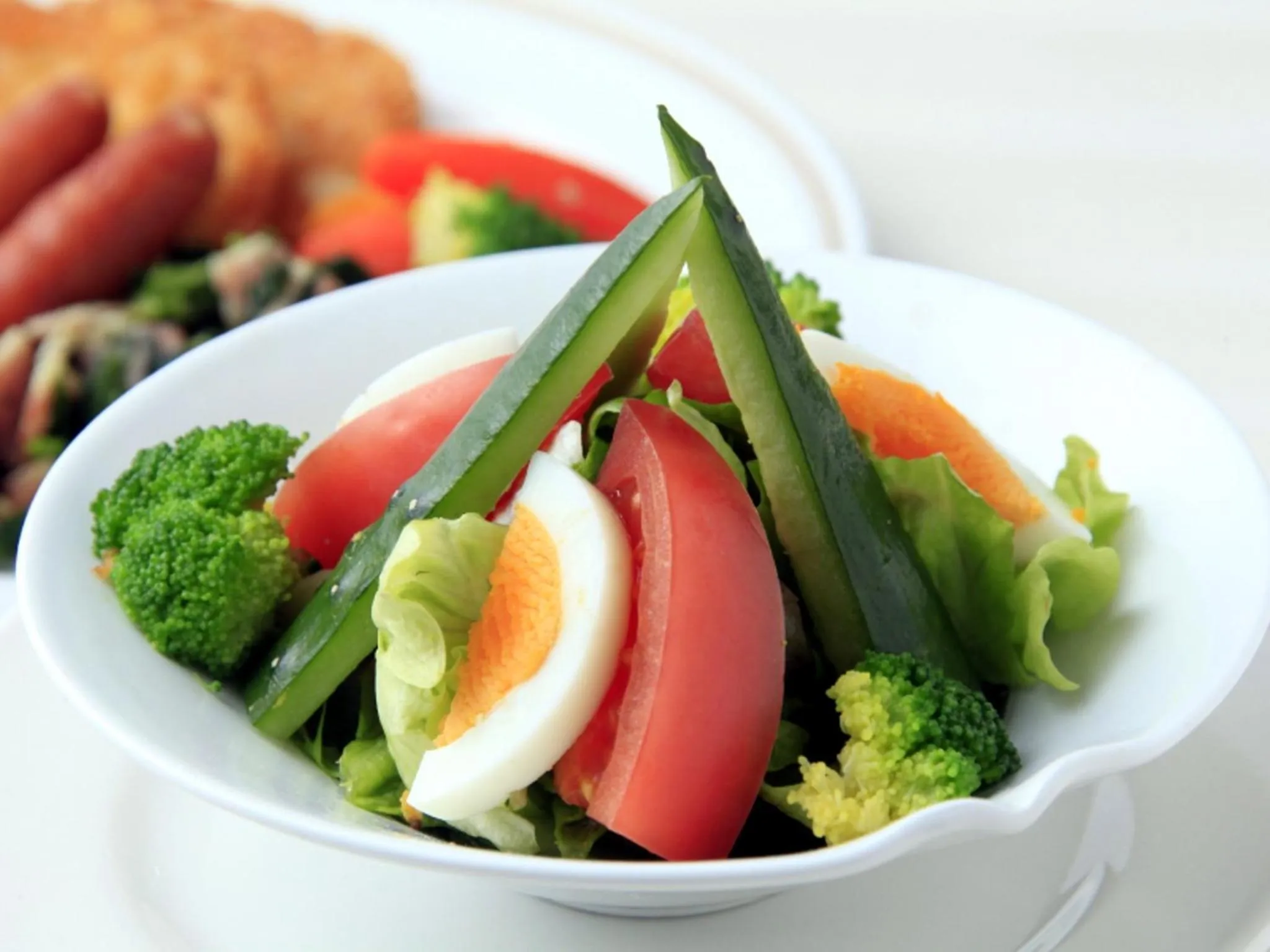 Food close-up in Central Hotel