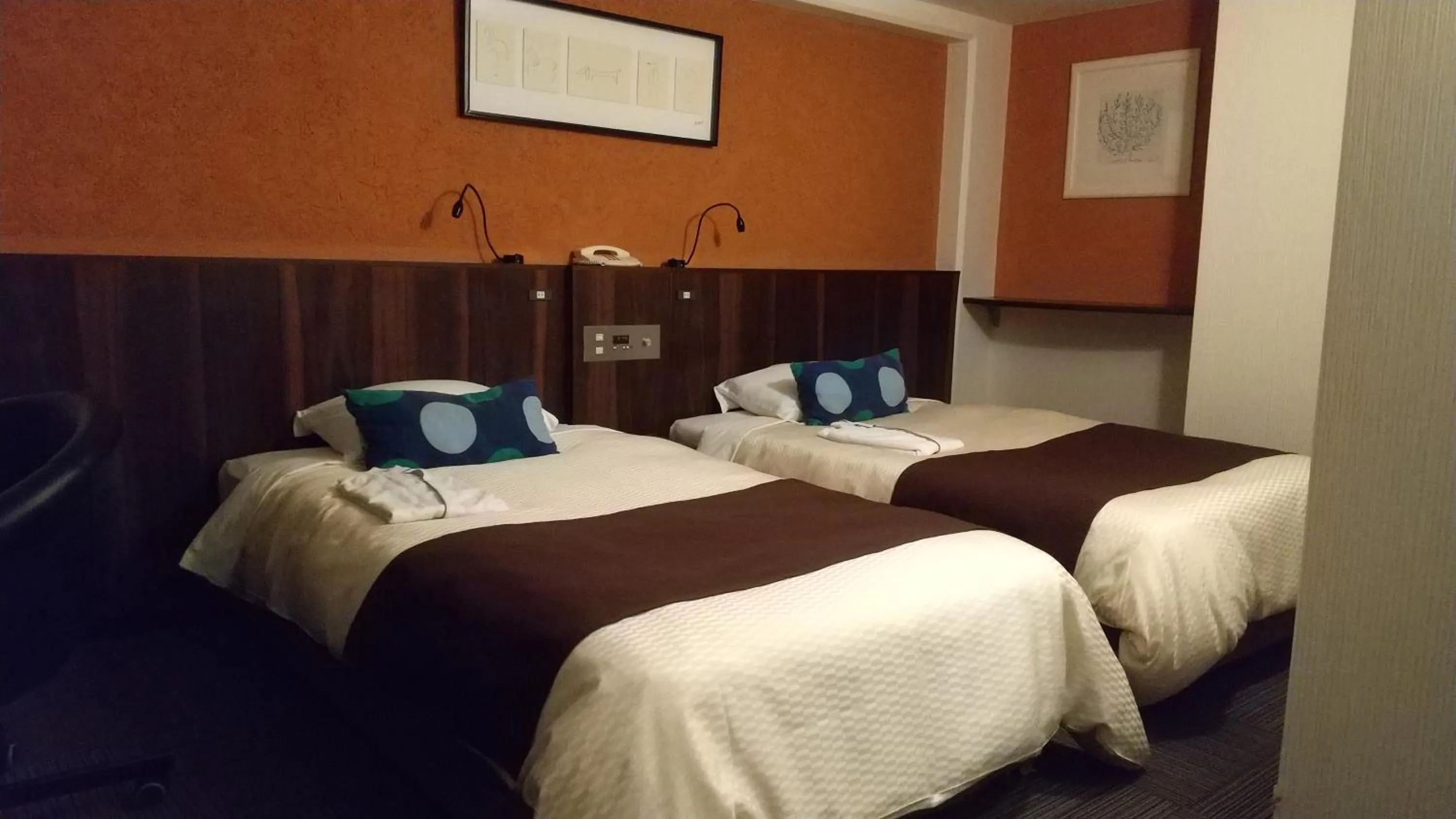 Bed in Central Hotel