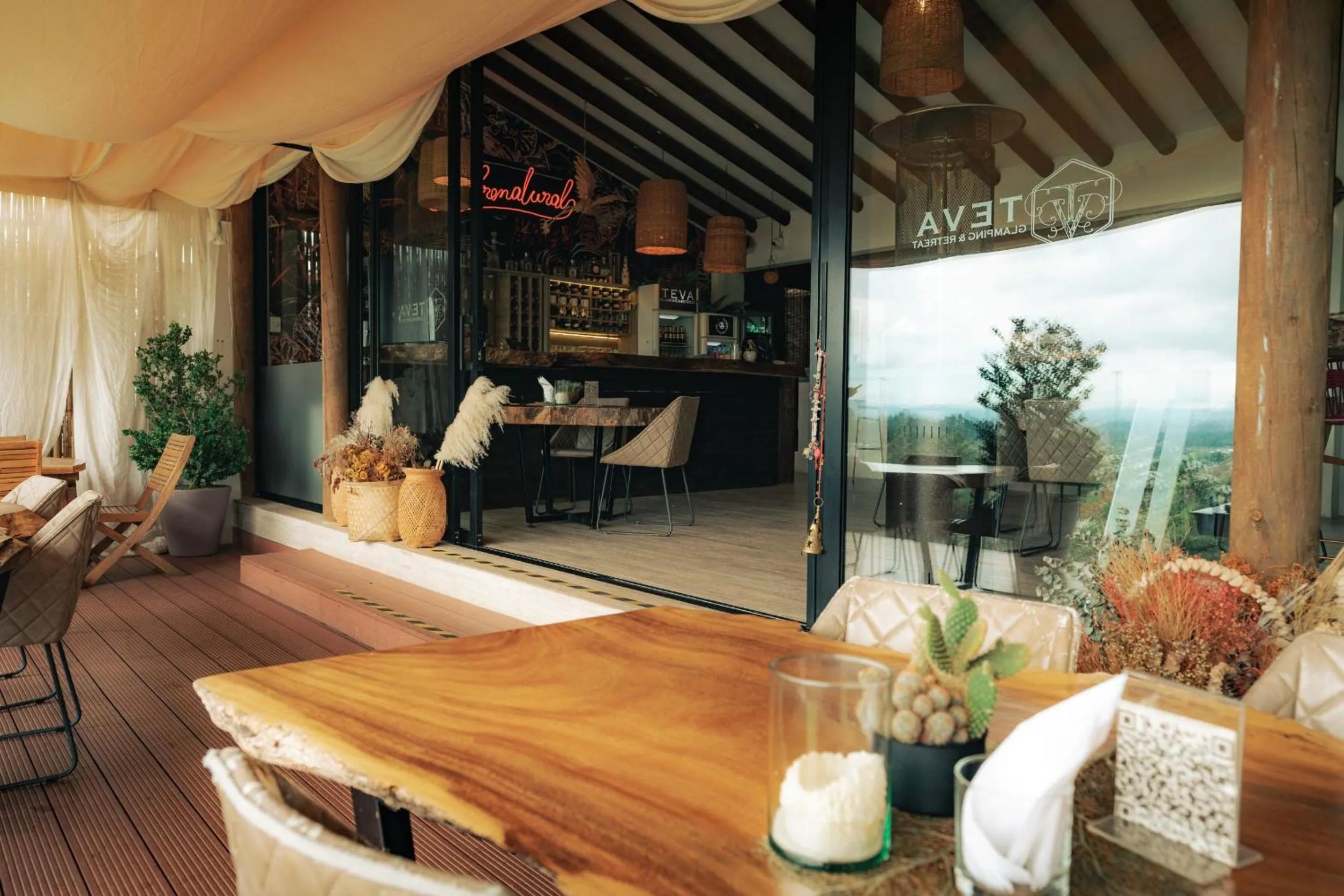 Restaurant/places to eat in TEVA Glamping & Retreat