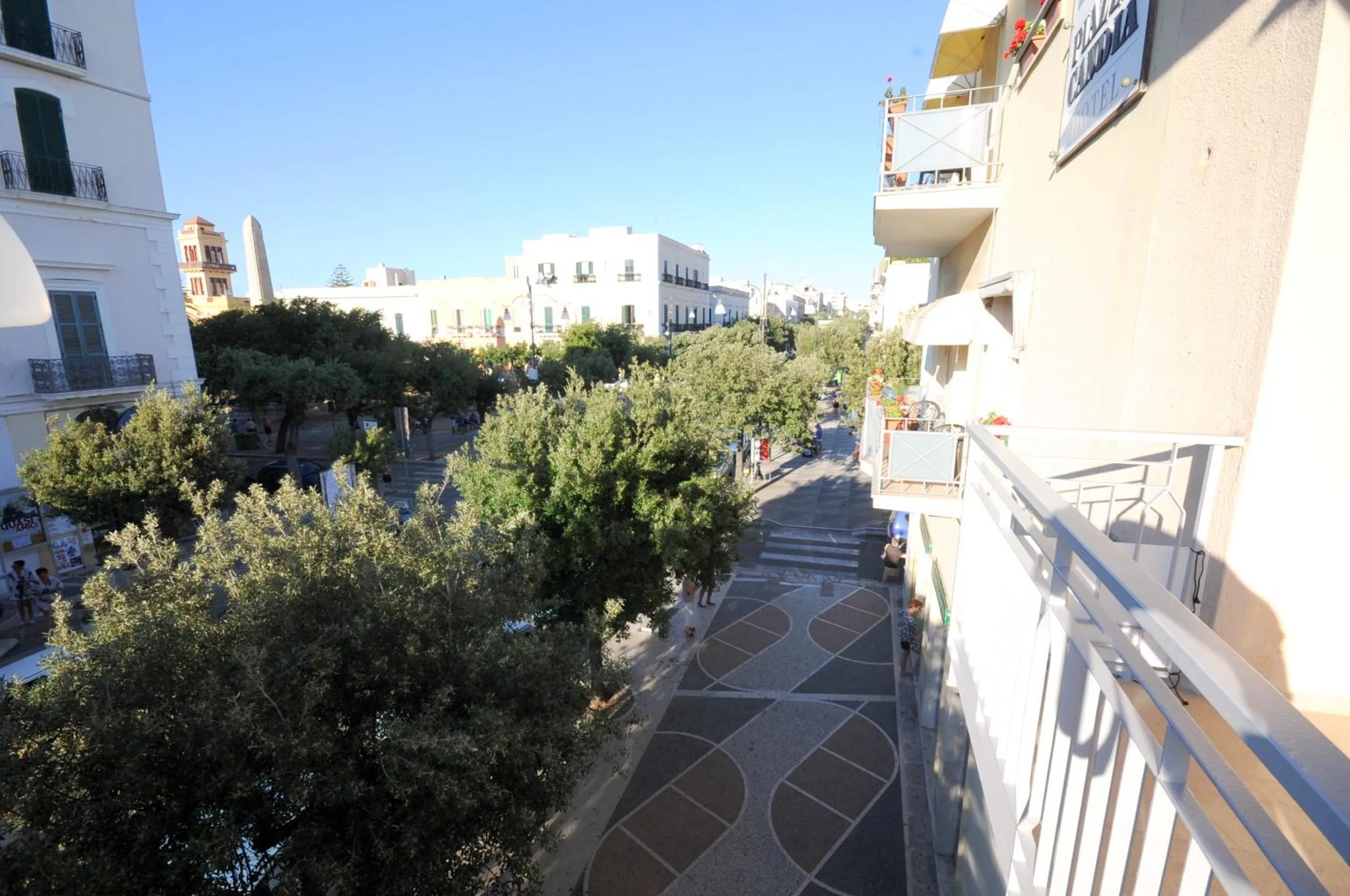 Balcony/Terrace in Hotel Città Bella