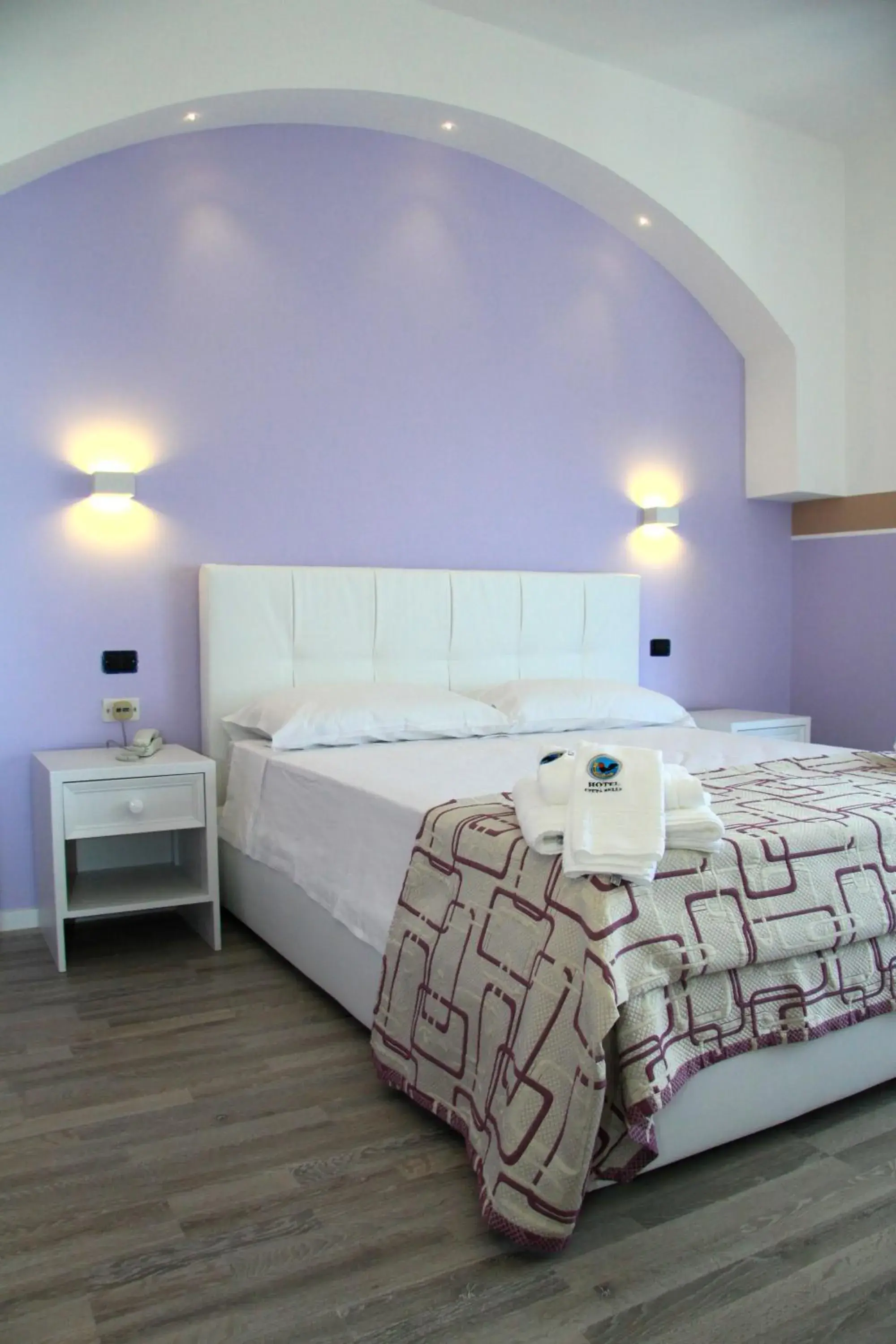 Triple Room with Balcony in Hotel Città Bella Triple Room with Balcony in Hotel Città Bella