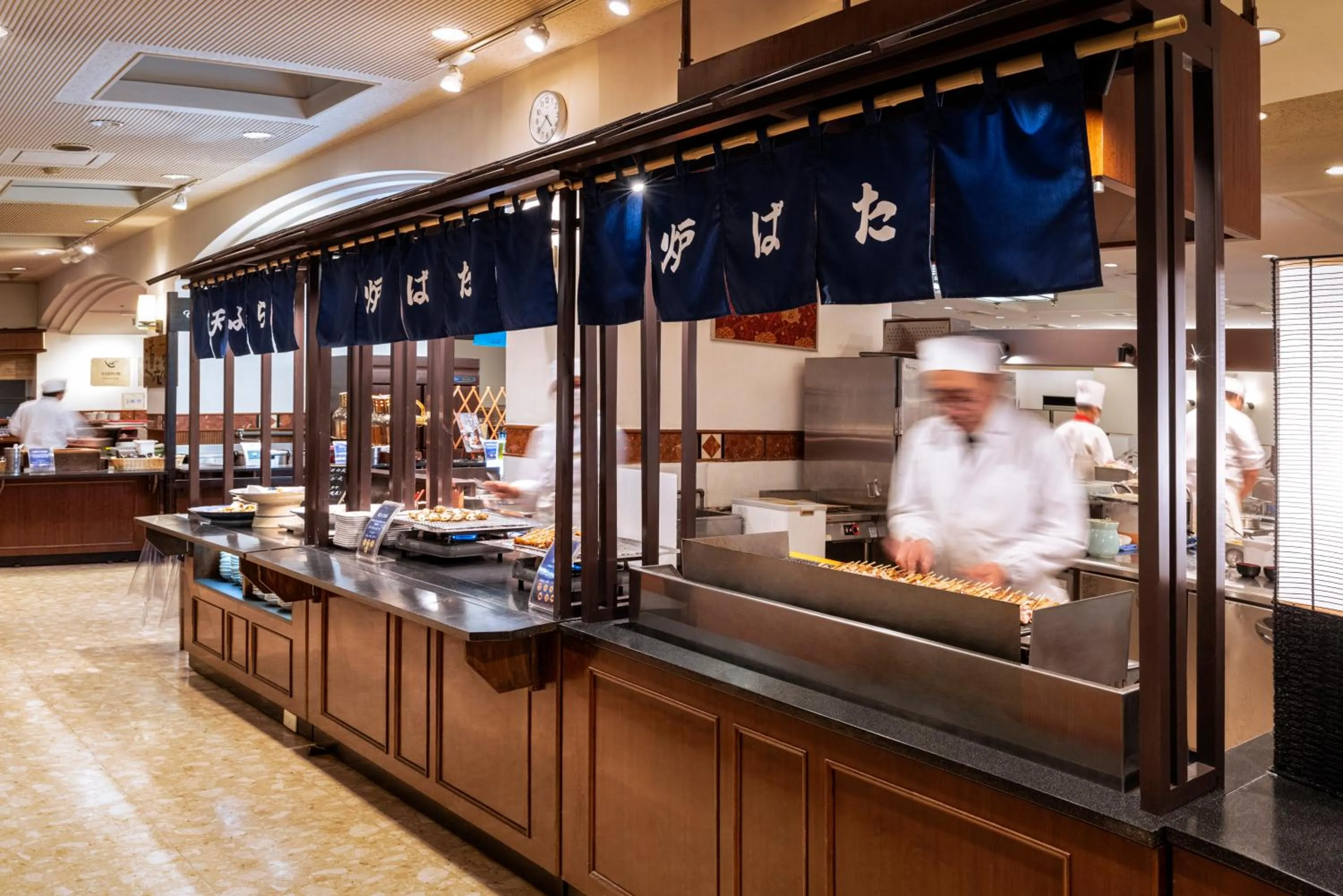 Food in Noboribetsu Grand Hotel