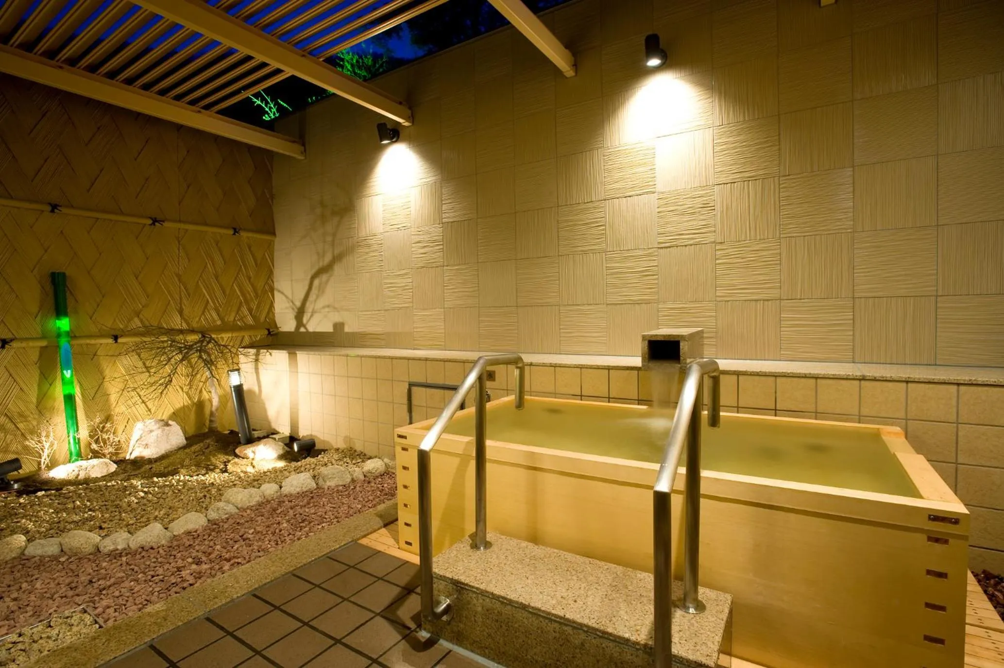 Hot Spring Bath in Noboribetsu Grand Hotel