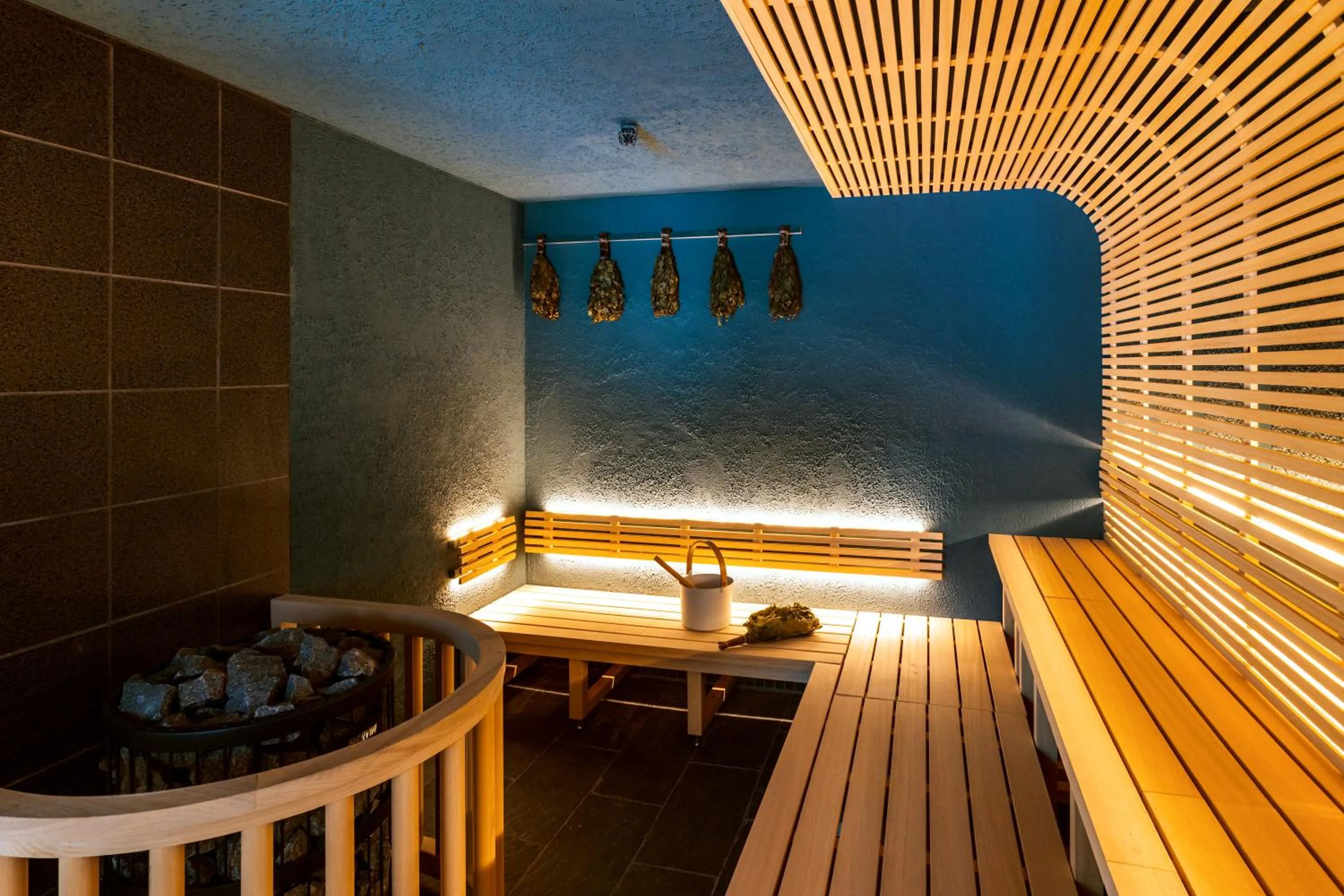 Sauna in Noboribetsu Grand Hotel