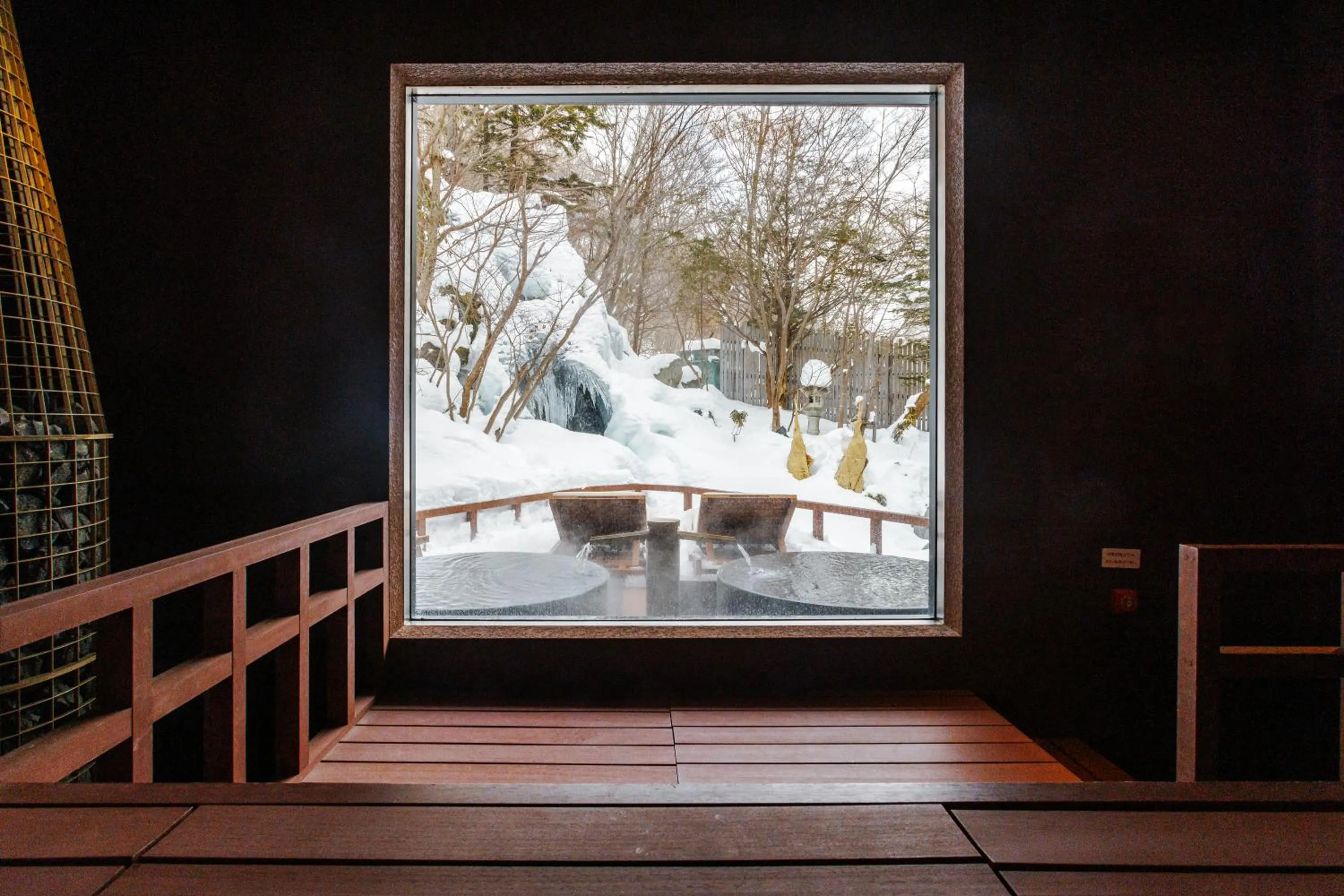 Sauna in Noboribetsu Grand Hotel