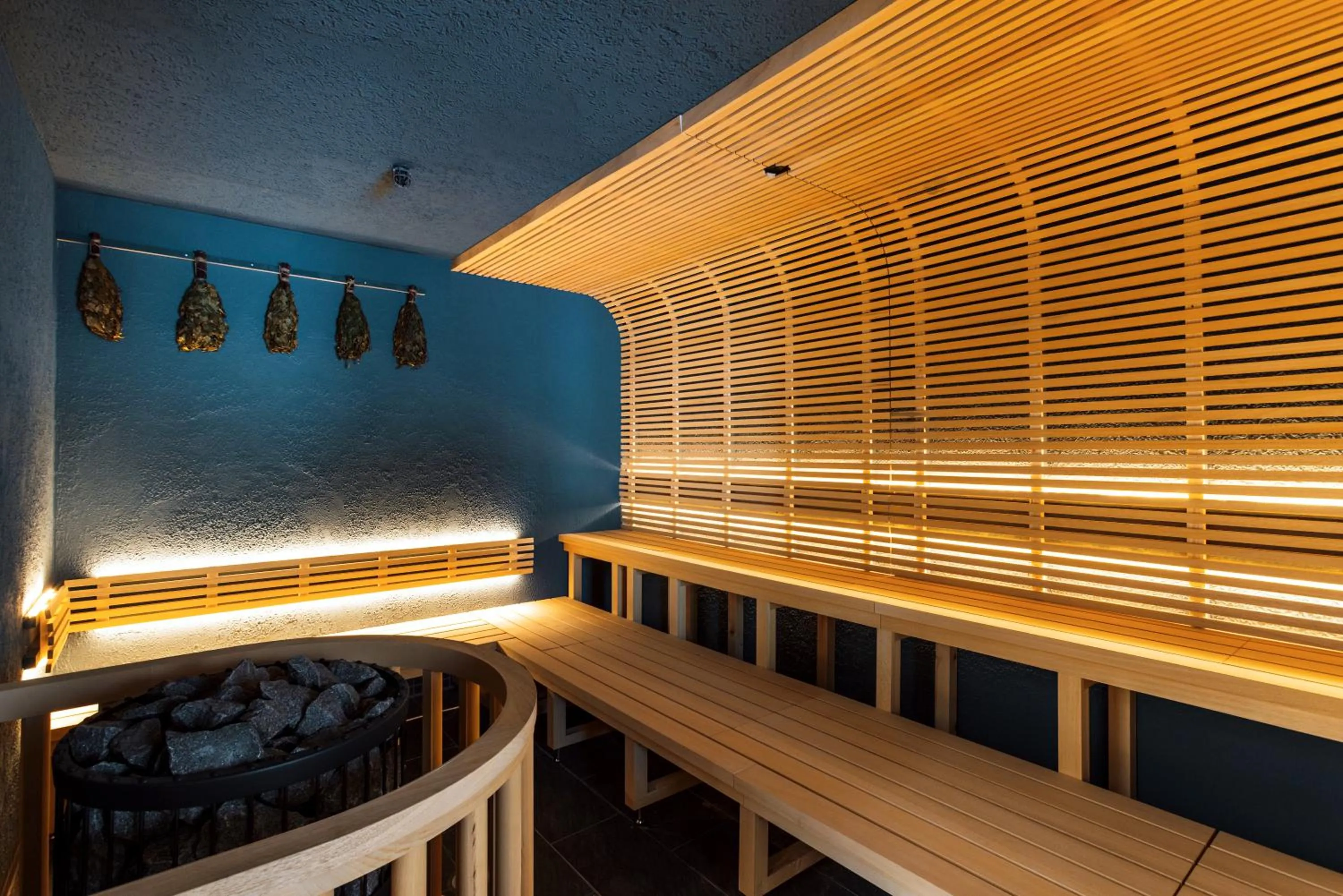 Sauna in Noboribetsu Grand Hotel