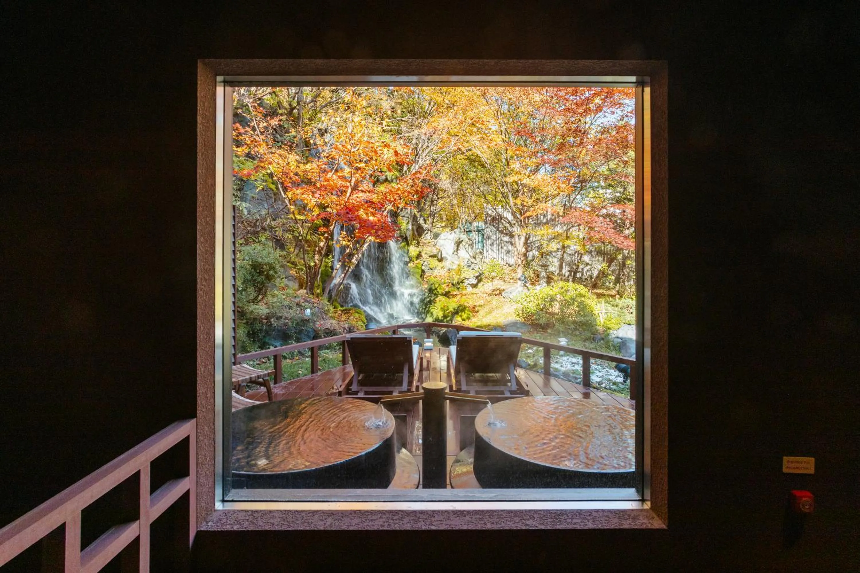 Sauna in Noboribetsu Grand Hotel