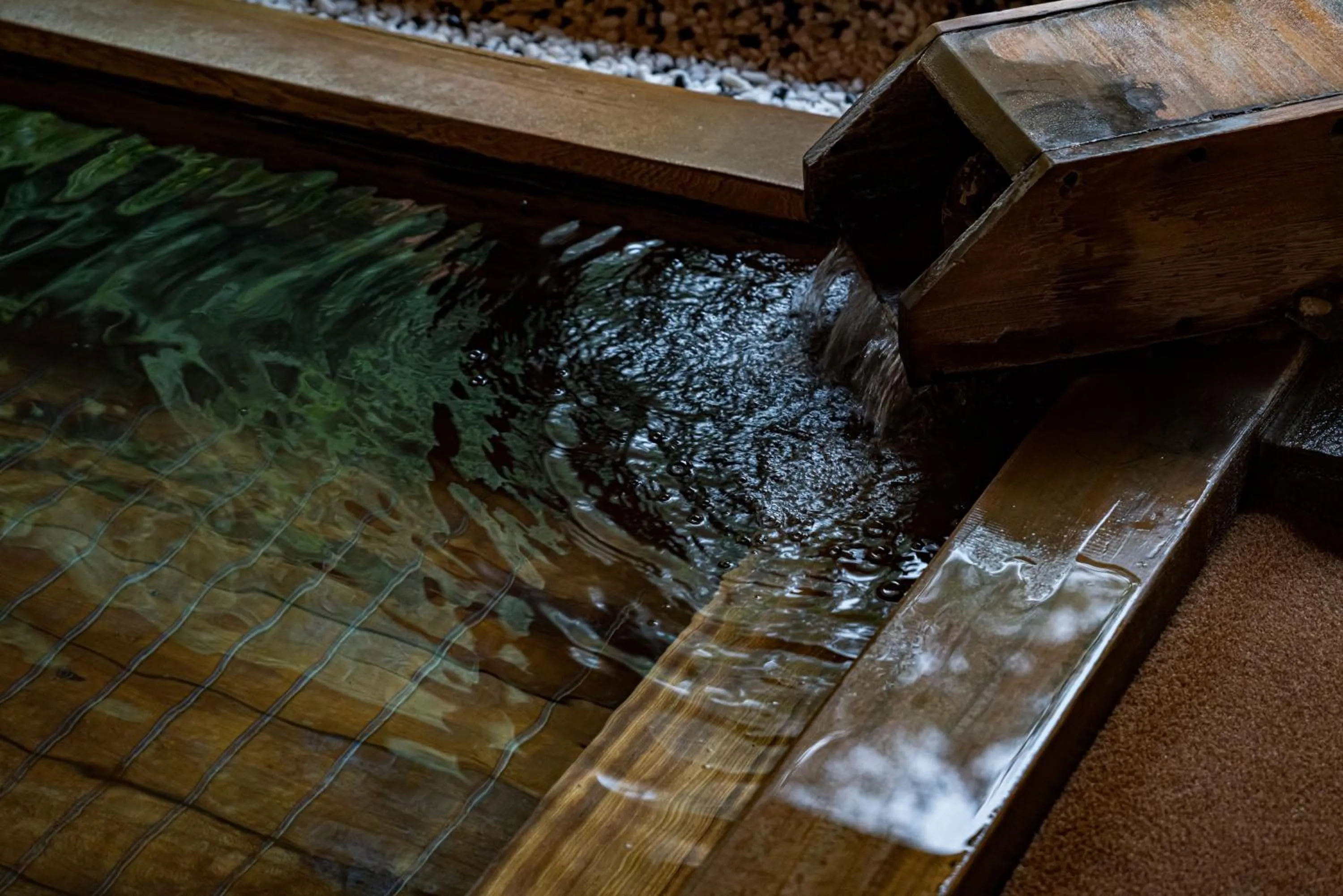 Open Air Bath in Noboribetsu Grand Hotel