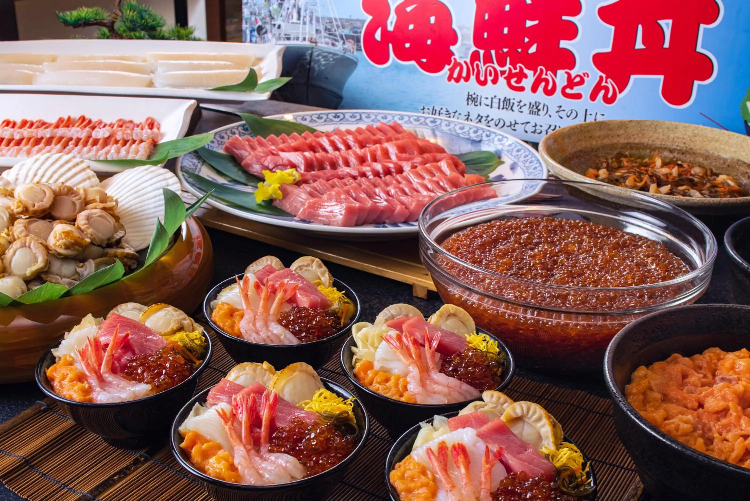 Food in Noboribetsu Grand Hotel